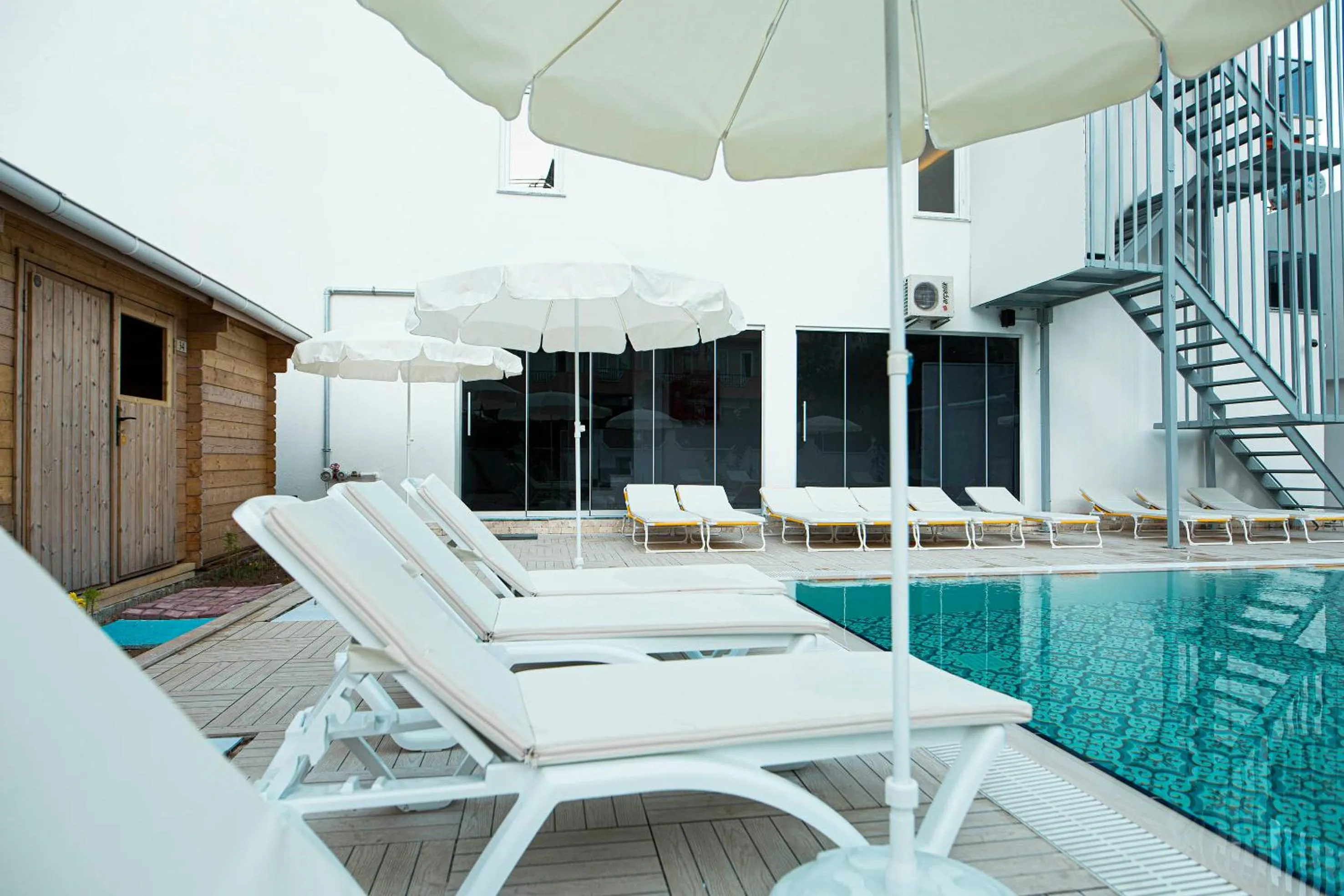 Patio in Belsun Hotel