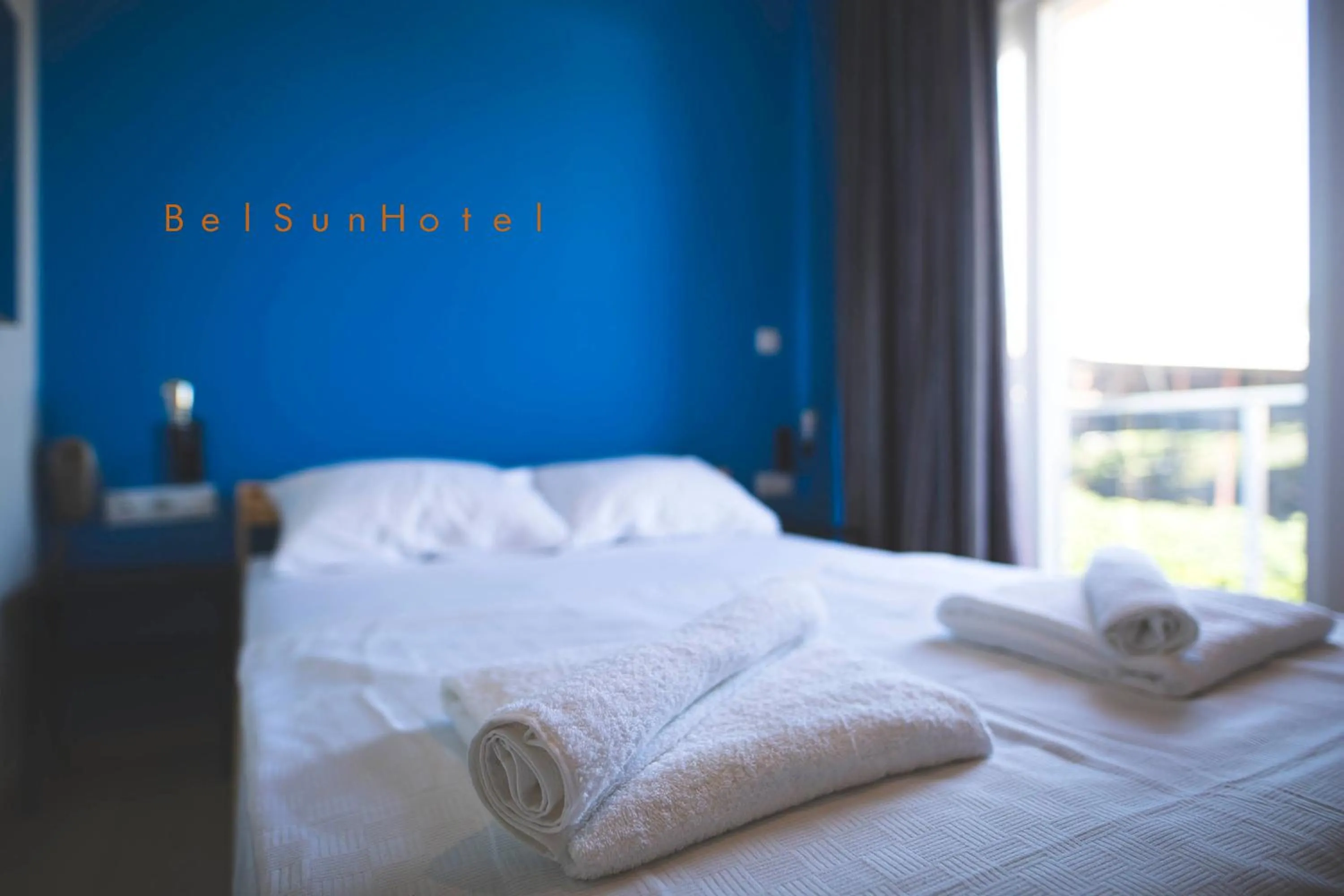 Bed in Belsun Hotel