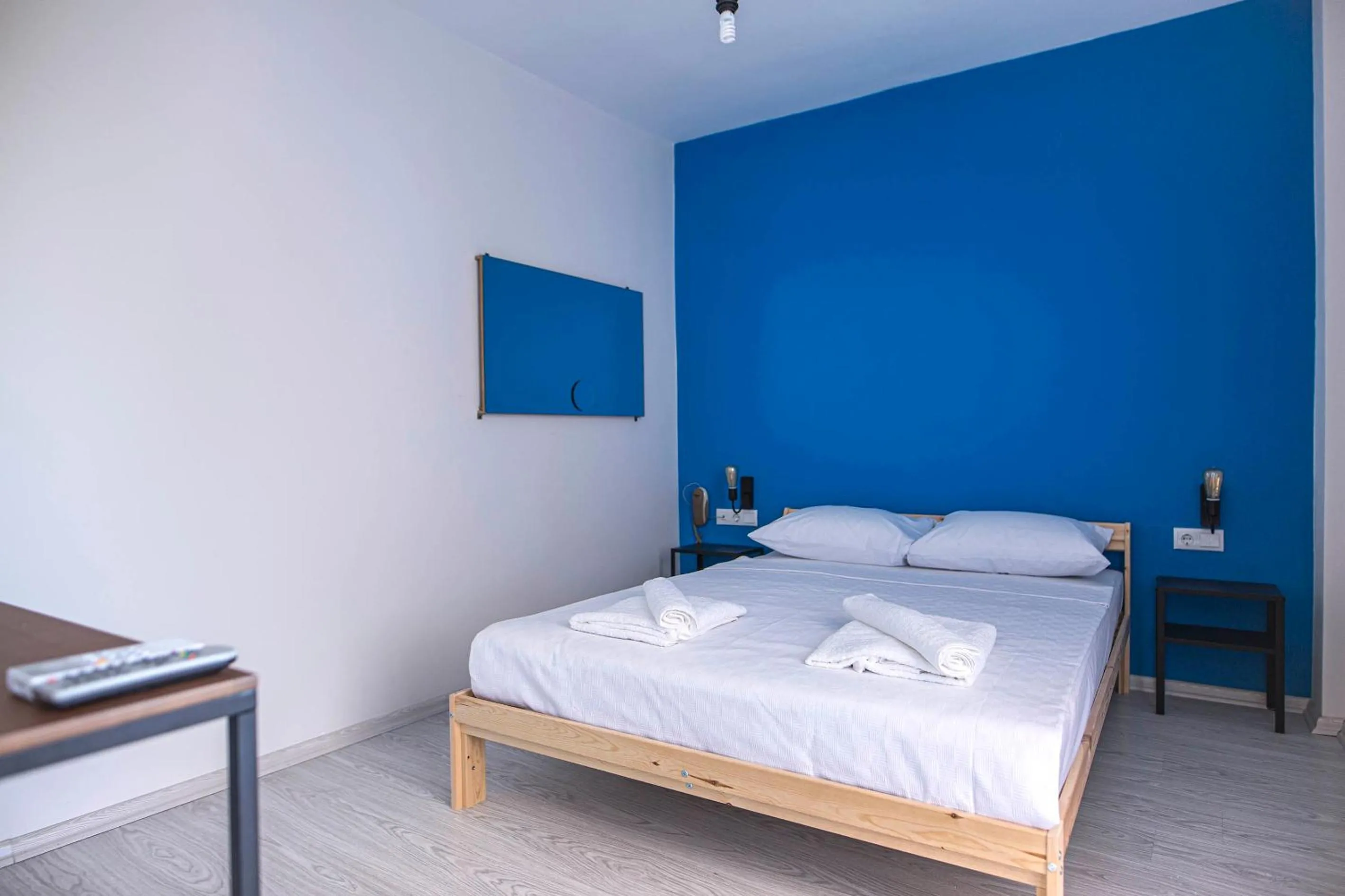 Photo of the whole room, Bed in Belsun Hotel