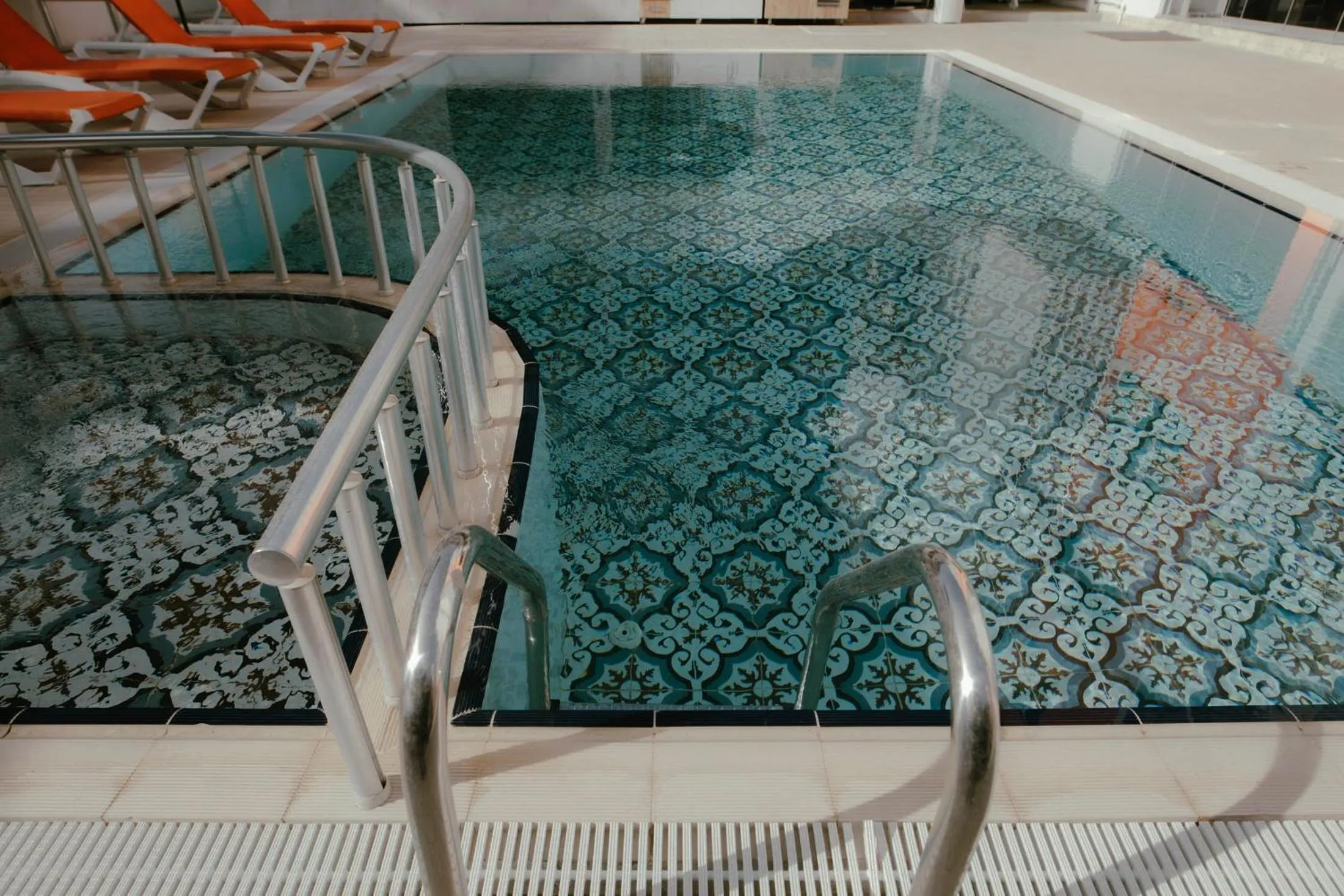 Pool view in Belsun Hotel