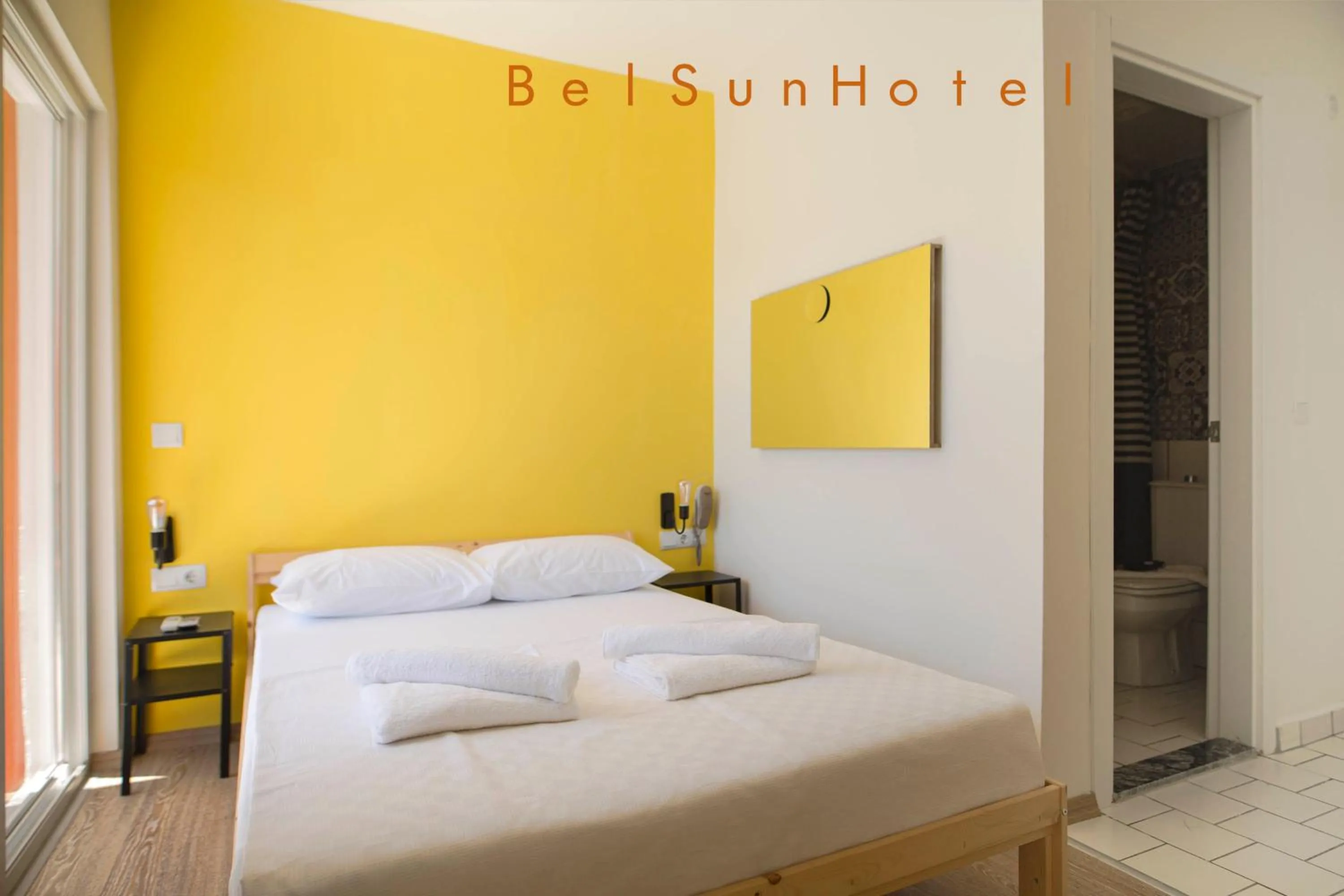 Photo of the whole room, Bed in Belsun Hotel