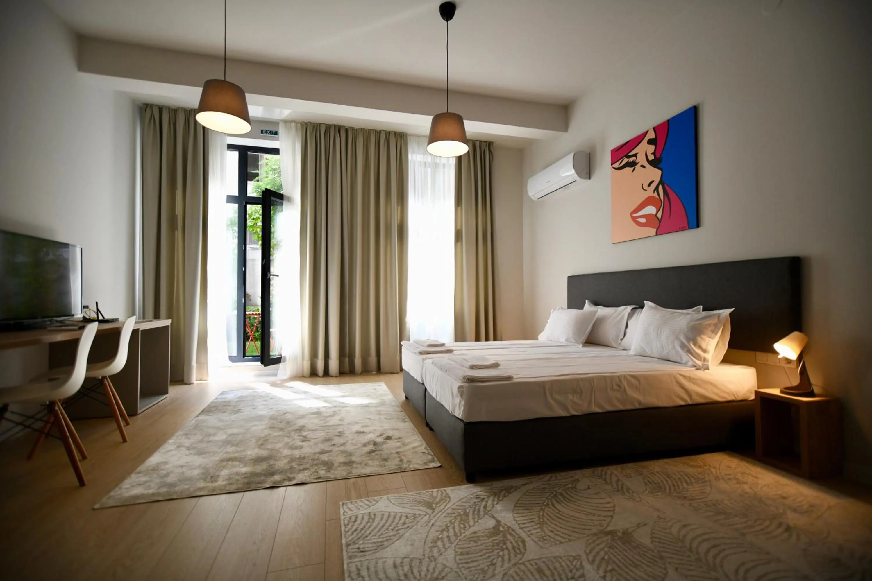 Bed in Connect Living Apartments