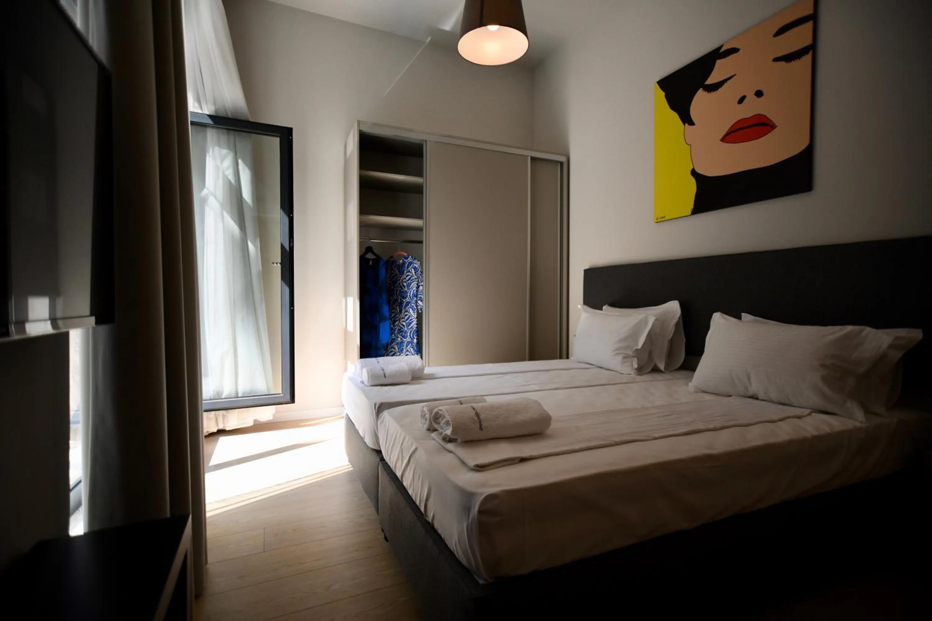 Bed in Connect Living Apartments