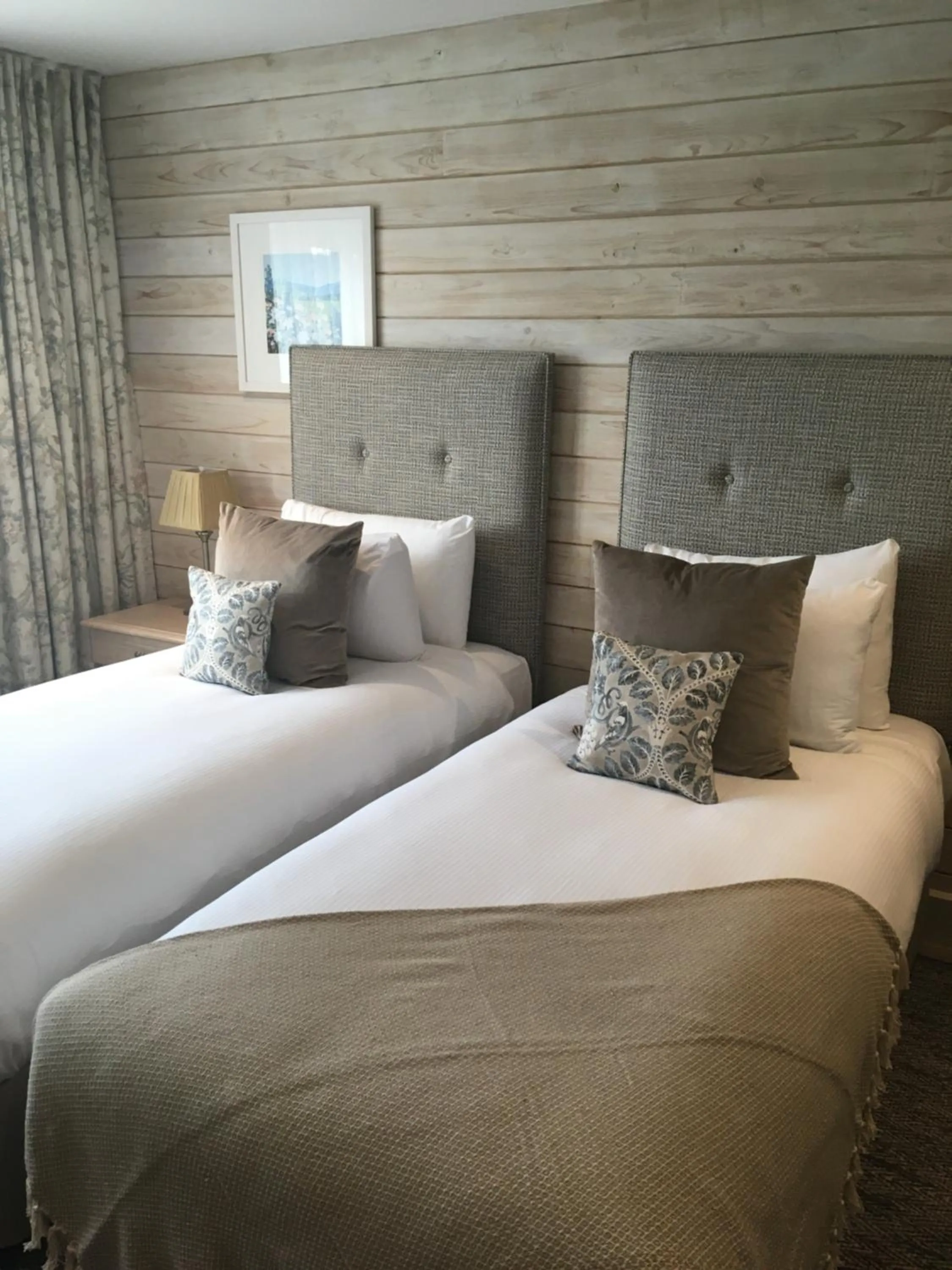 Bed in The Lion at Malpas