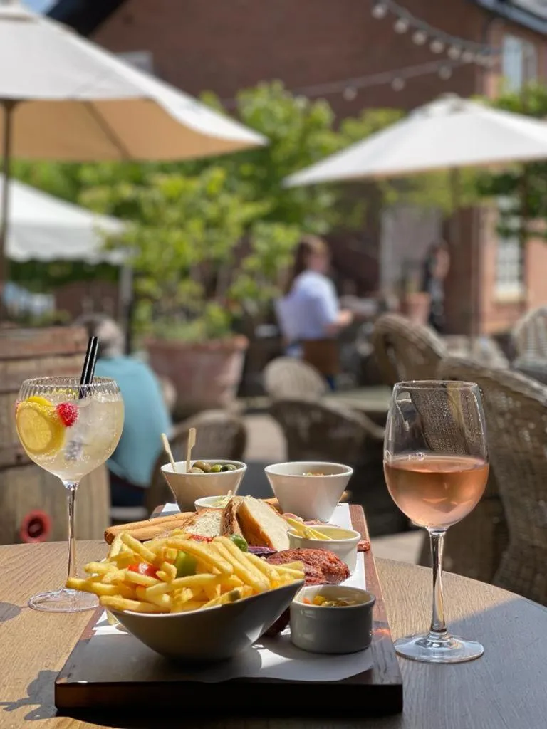Balcony/Terrace in The Lion at Malpas