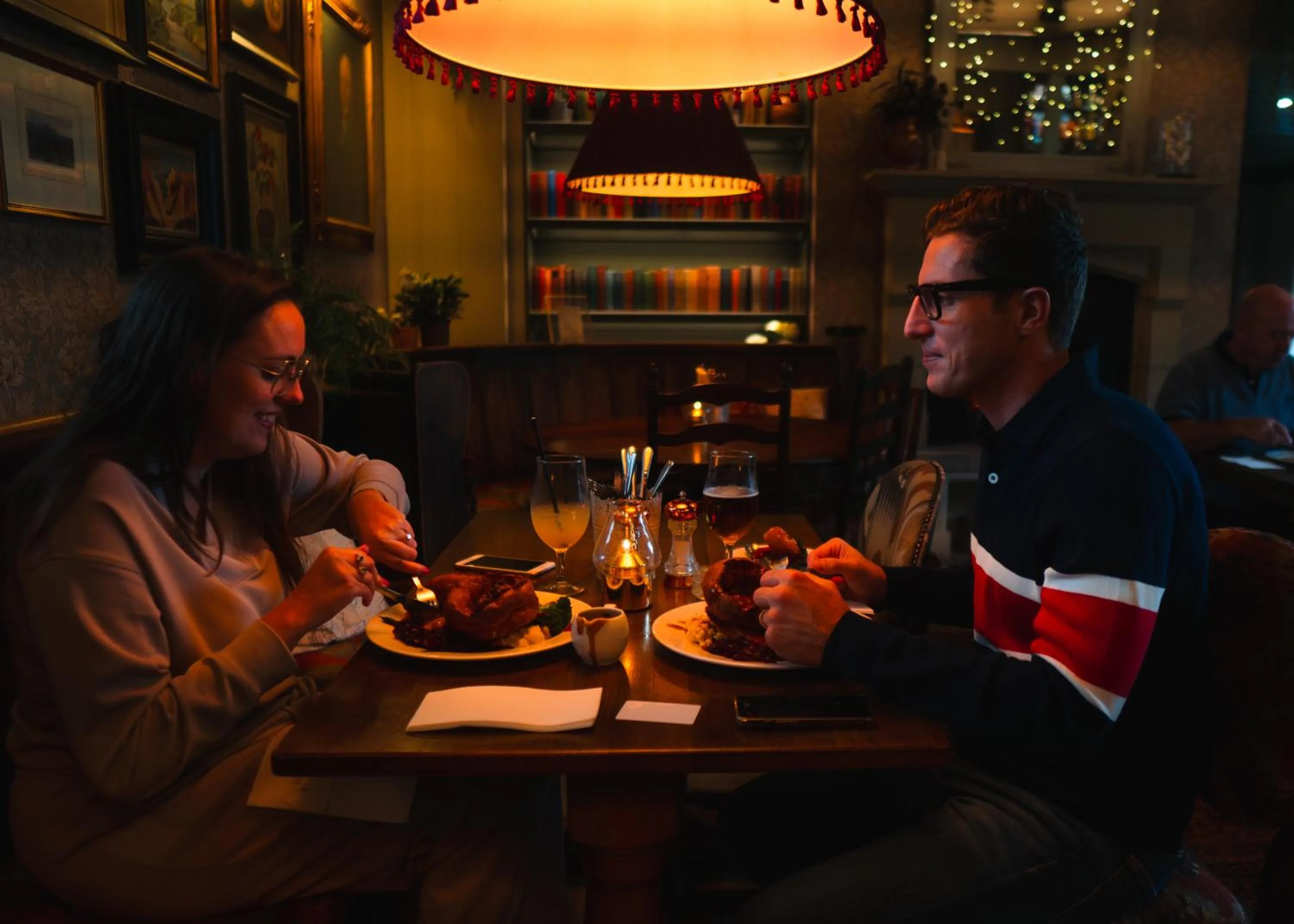 Restaurant/places to eat in The Lion at Malpas