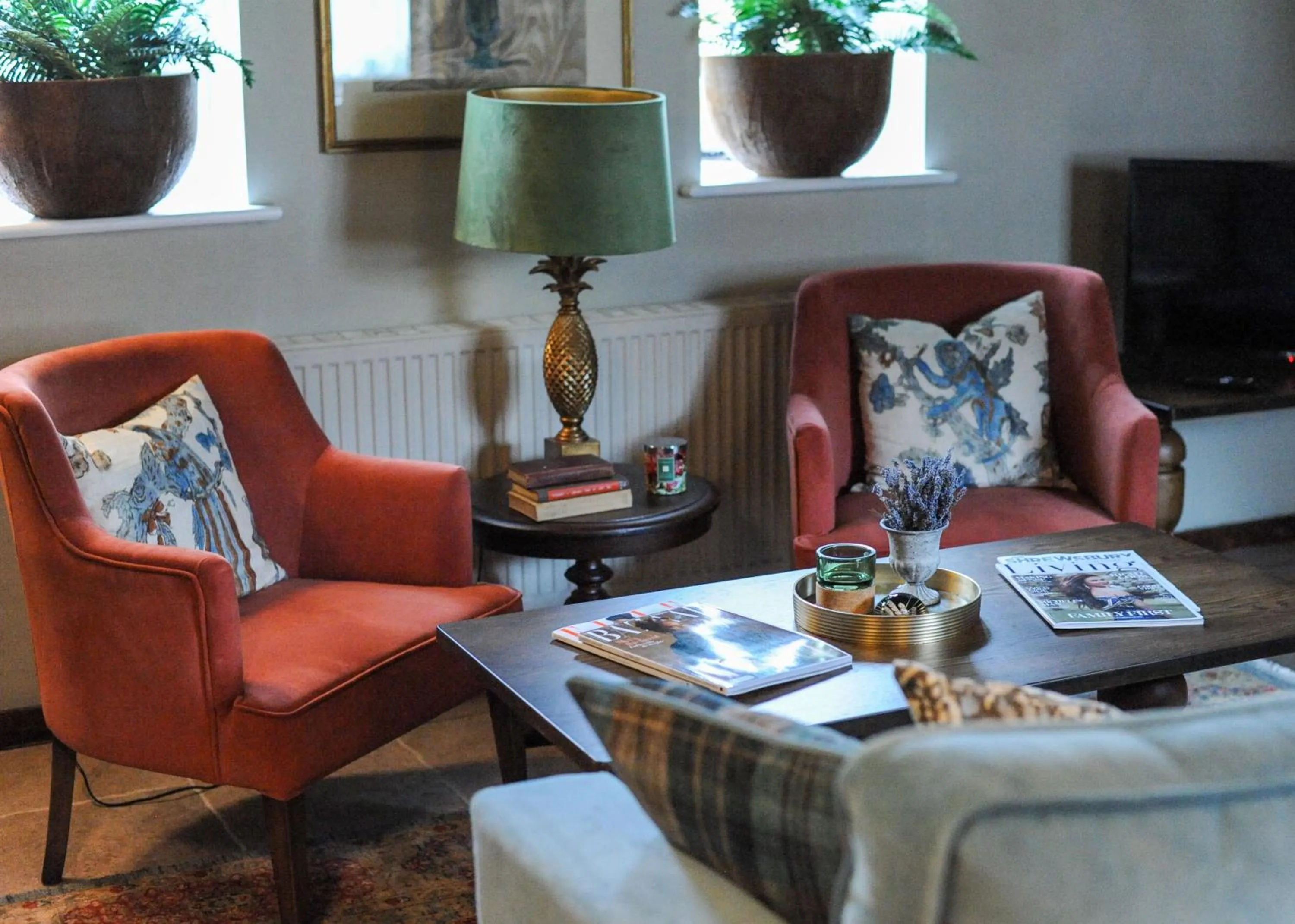 Living room in The Lion at Malpas