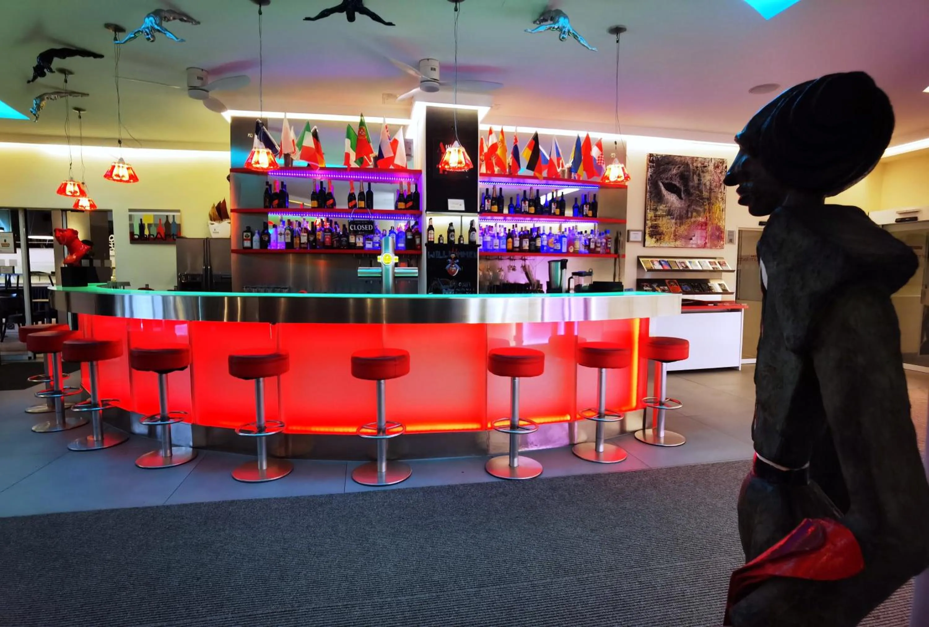 Lounge or bar in Arthotel Munich