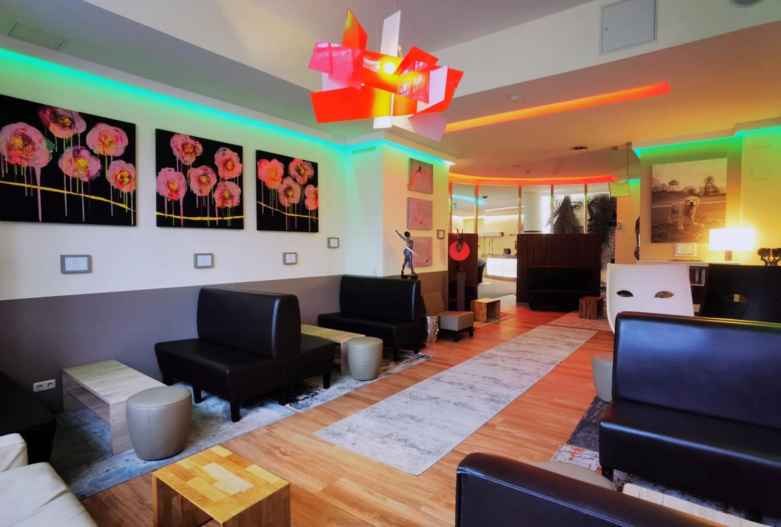 Lobby or reception in Arthotel Munich