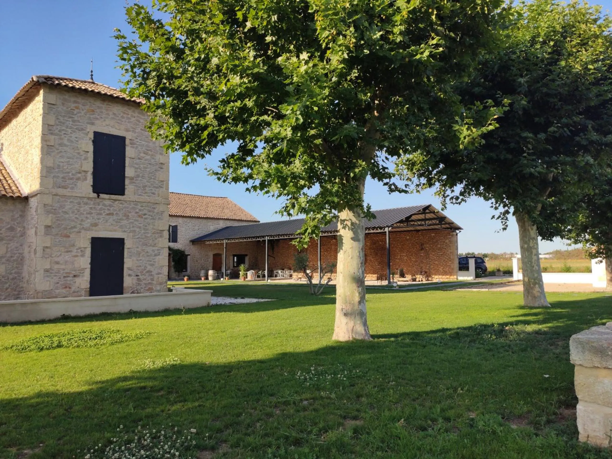 Garden in Manoir du Marquis de Montcalm