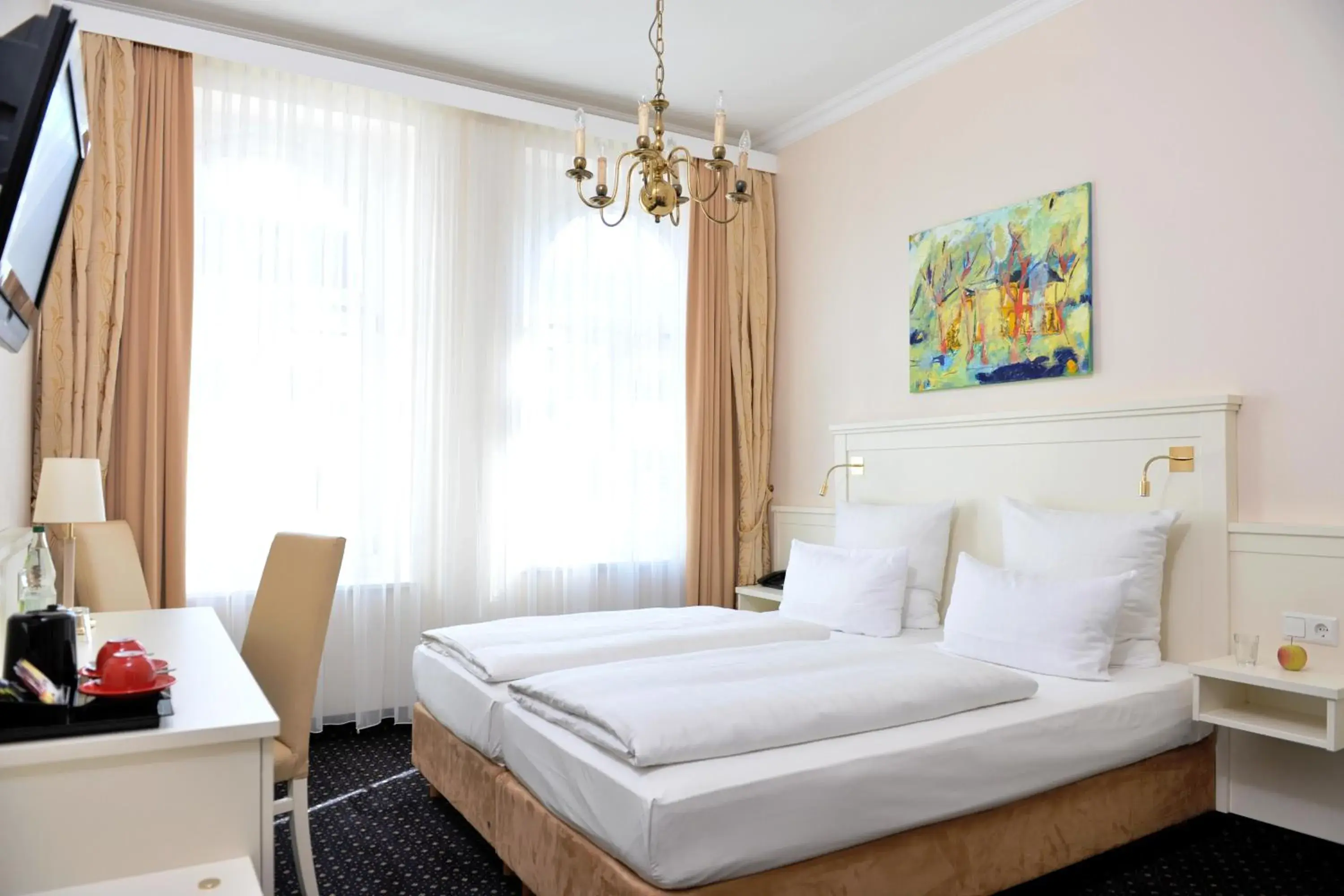 Photo of the whole room, Bed in Hotel Fürst Bismarck Photo of the whole room, Bed in Hotel Fürst Bismarck