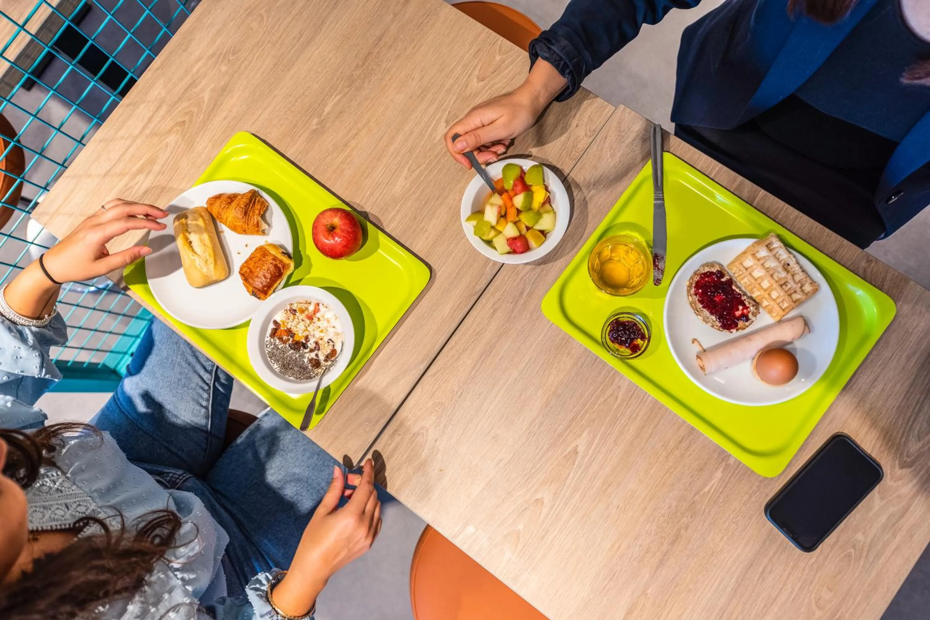 Breakfast in Ibis Budget Villefranche