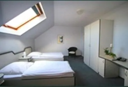 Photo of the whole room, Bed in Donatus Hotel