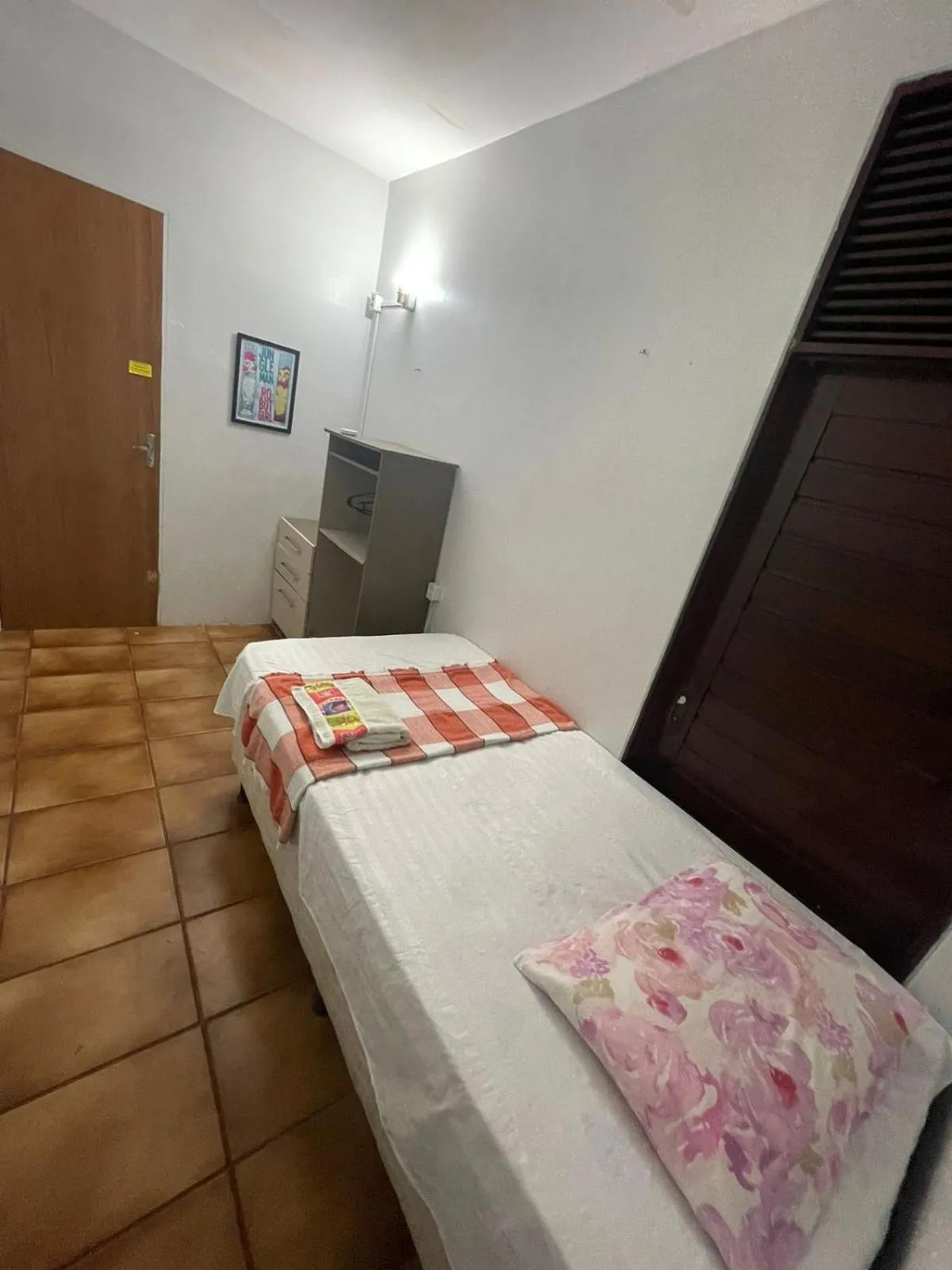 Bed in Regiane Beach Pousada Hostel