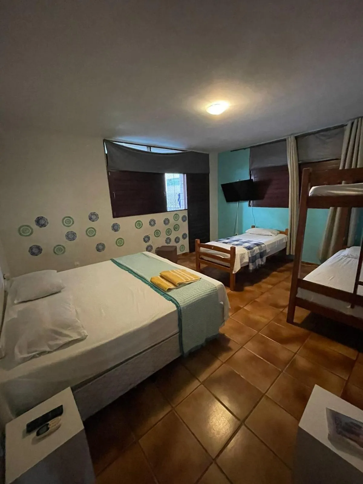 Bed in Regiane Beach Pousada Hostel