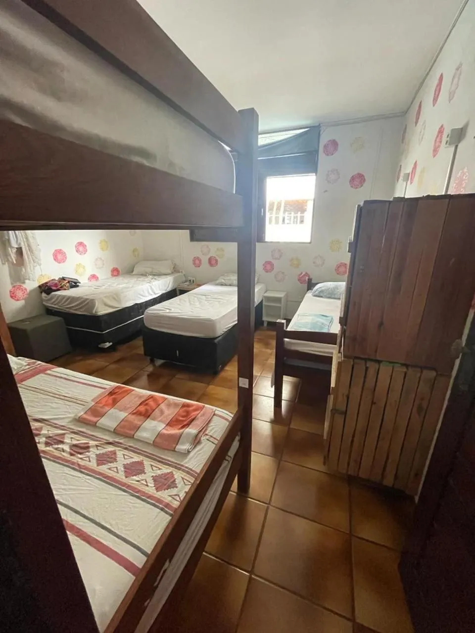 Bed in Regiane Beach Pousada Hostel