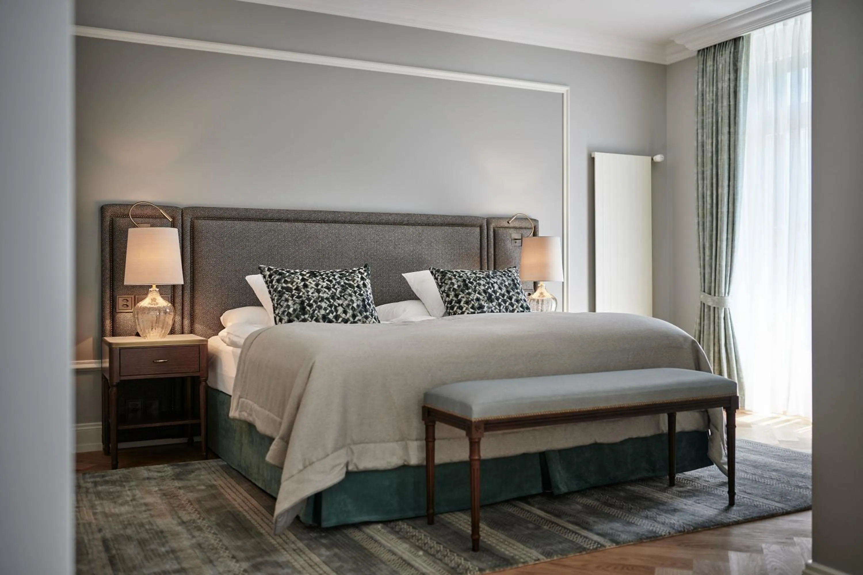 Bedroom, Bed in Victoria Jungfrau Grand Hotel & Spa