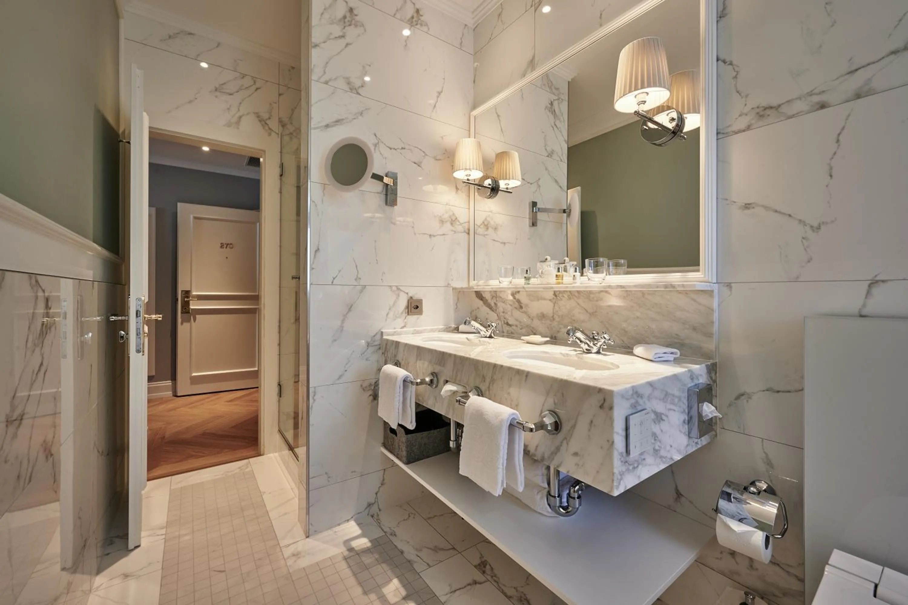 Bathroom in Victoria Jungfrau Grand Hotel & Spa