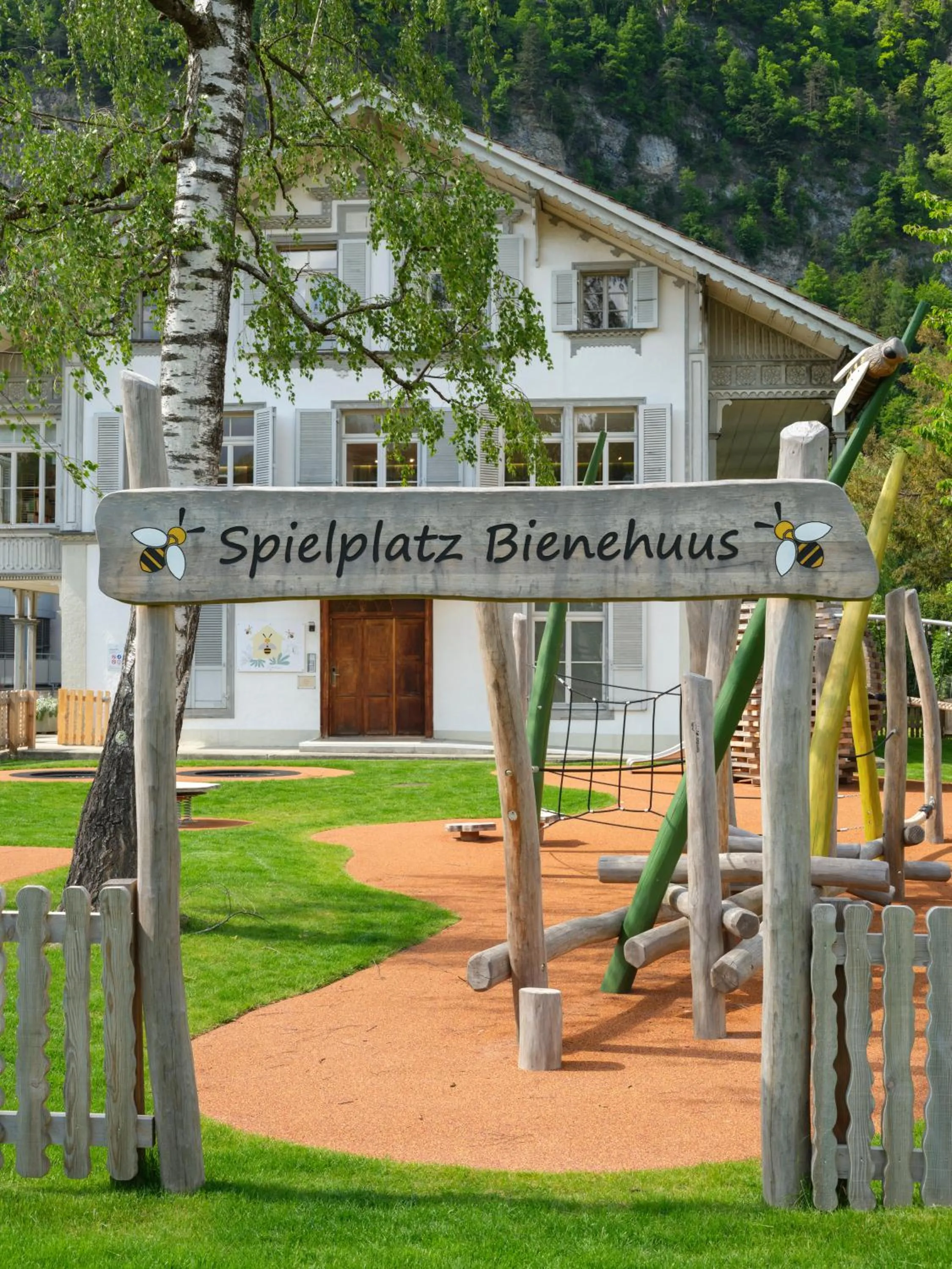 Children play ground in Victoria Jungfrau Grand Hotel & Spa