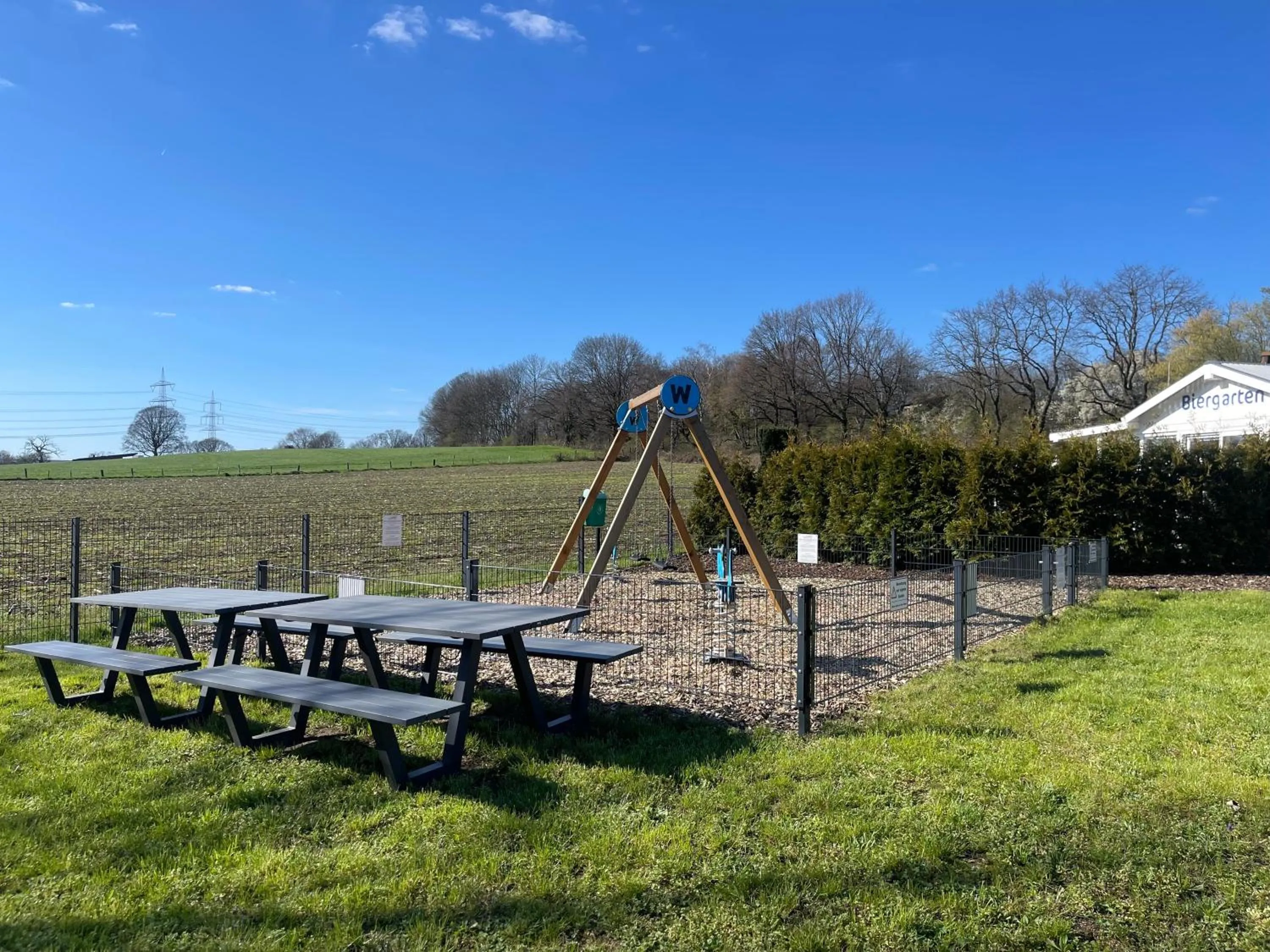 Children play ground in Hotel am Schlosspark Herten
