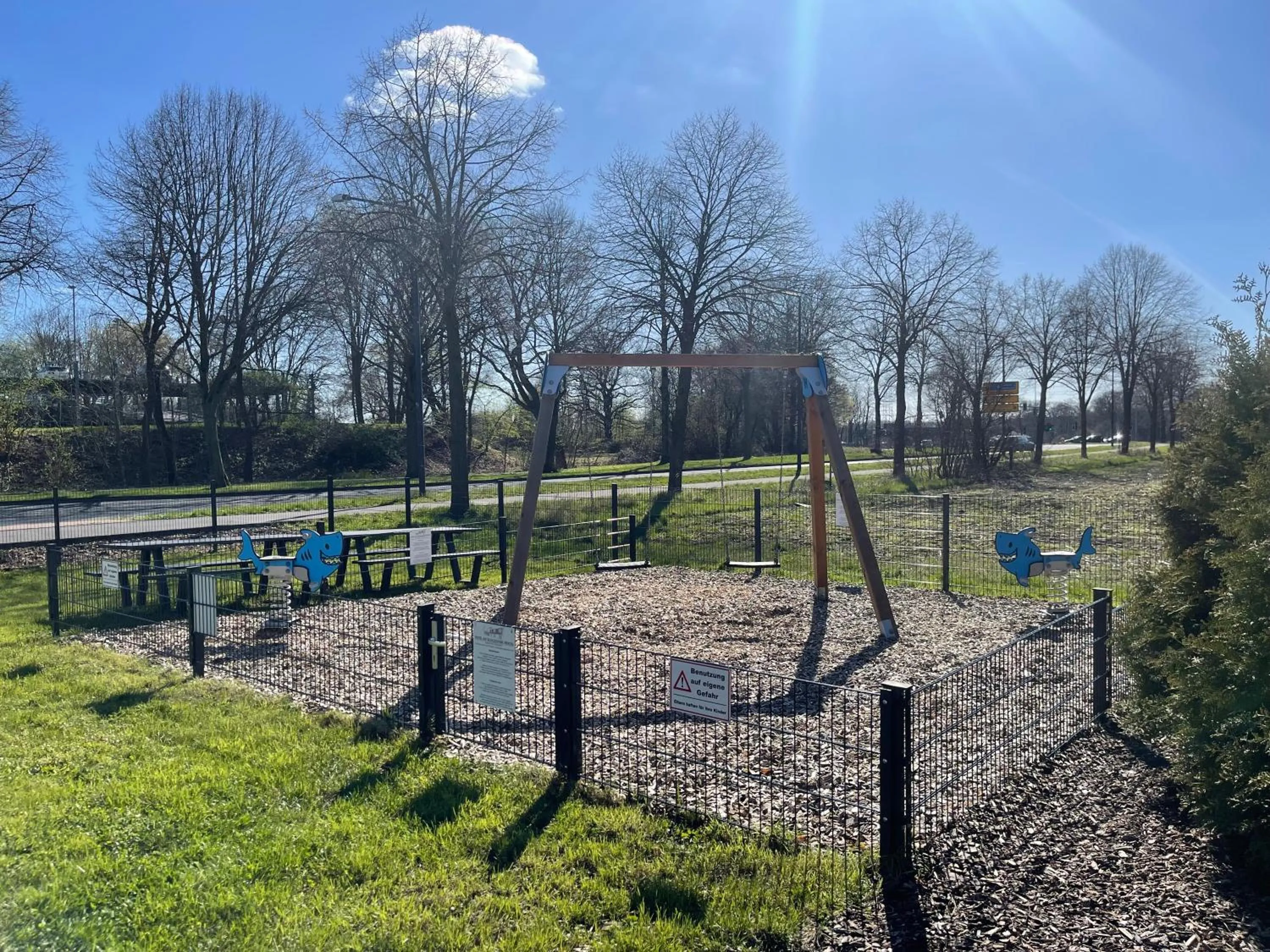 Children play ground in Hotel am Schlosspark Herten