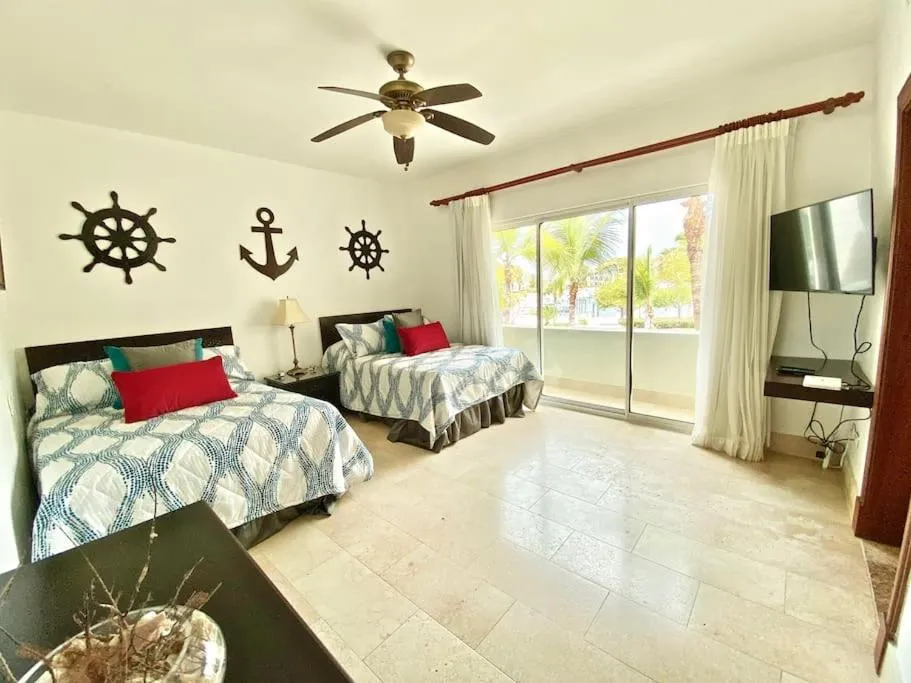 Property building, Bed in Perfect Beach Condo Cap Cana Marina, Punta Cana