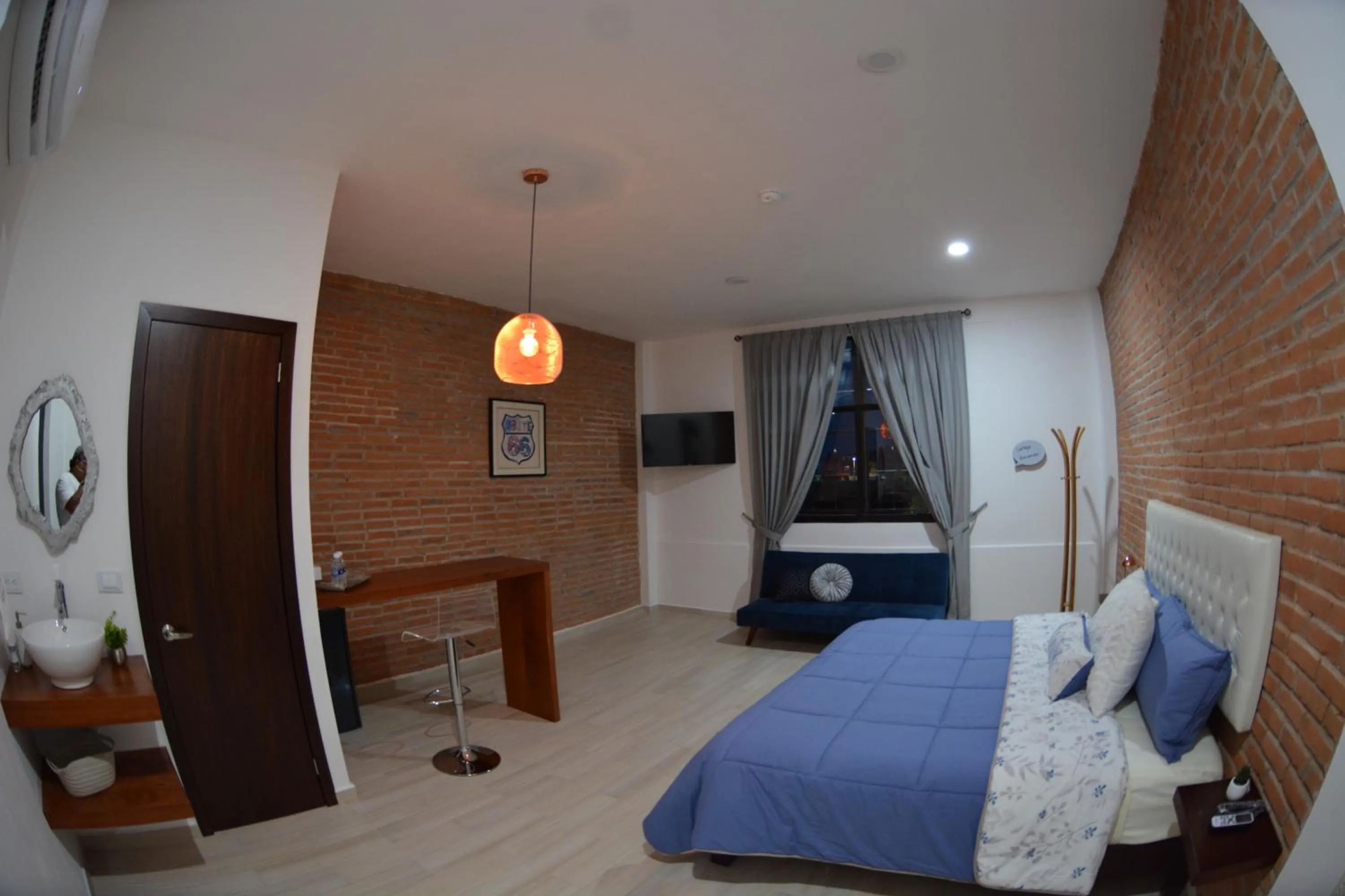 Bed in La Maja Suites