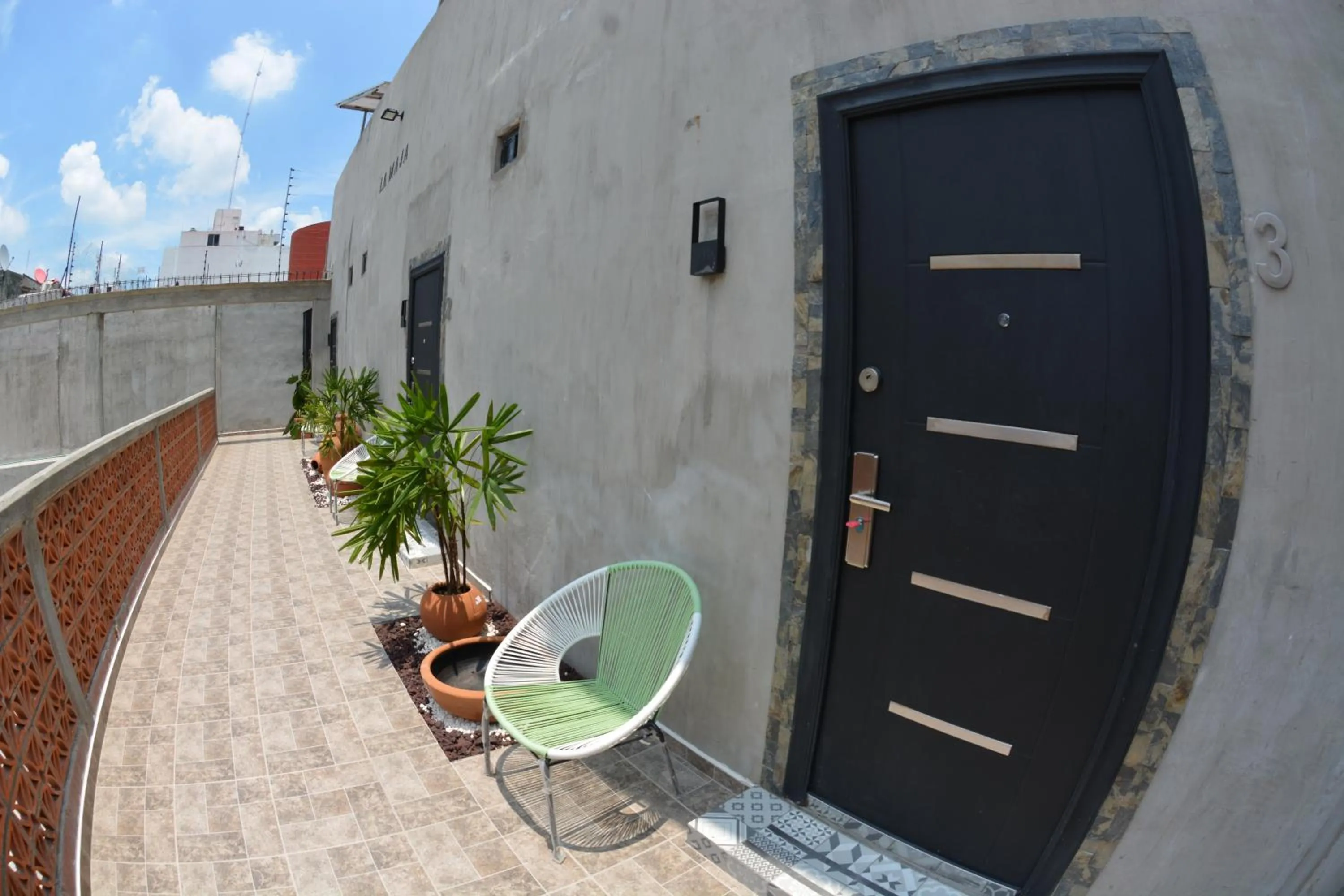 Balcony/Terrace in La Maja Suites