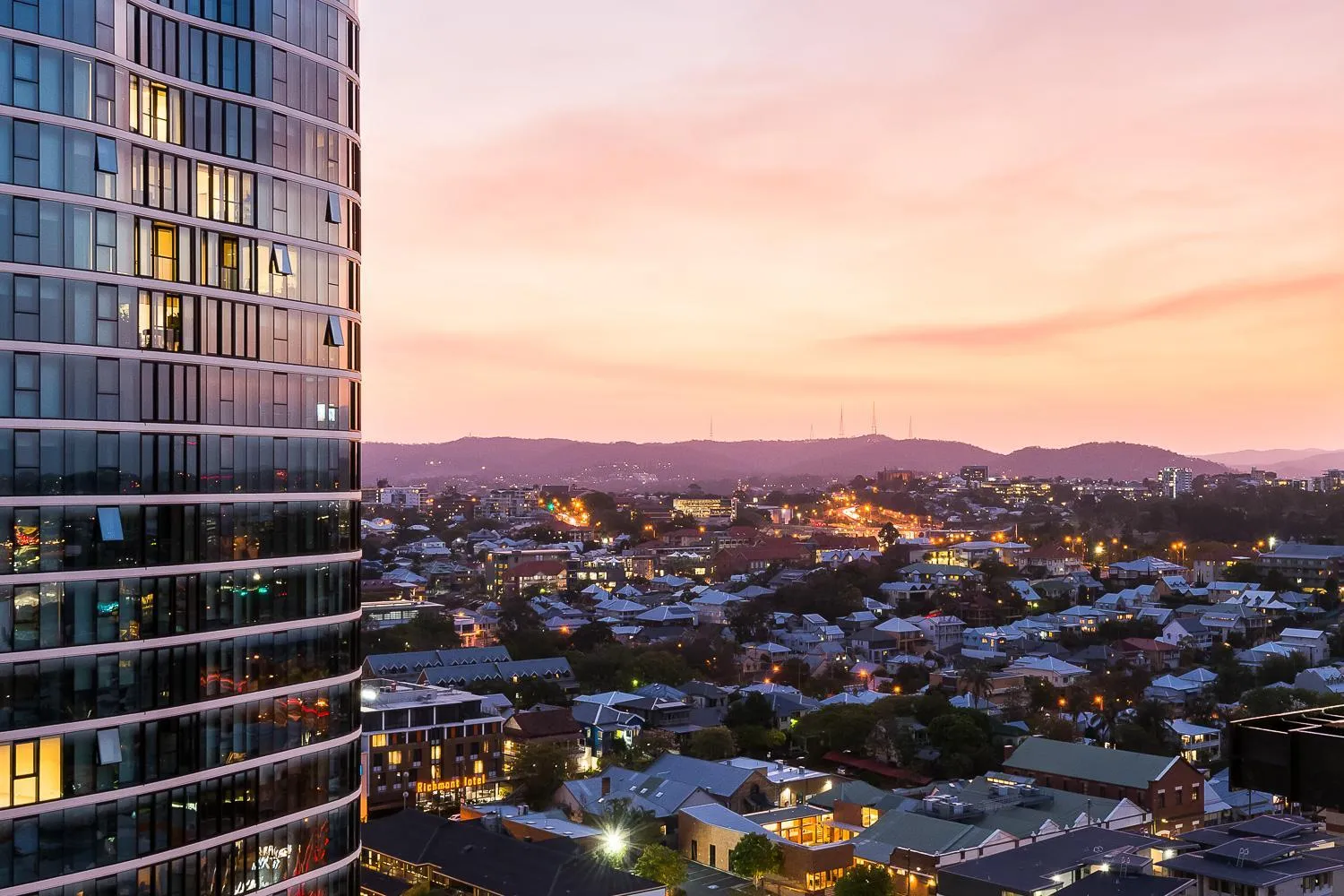 City view in Fortitude Valley Apartments by CLLIX