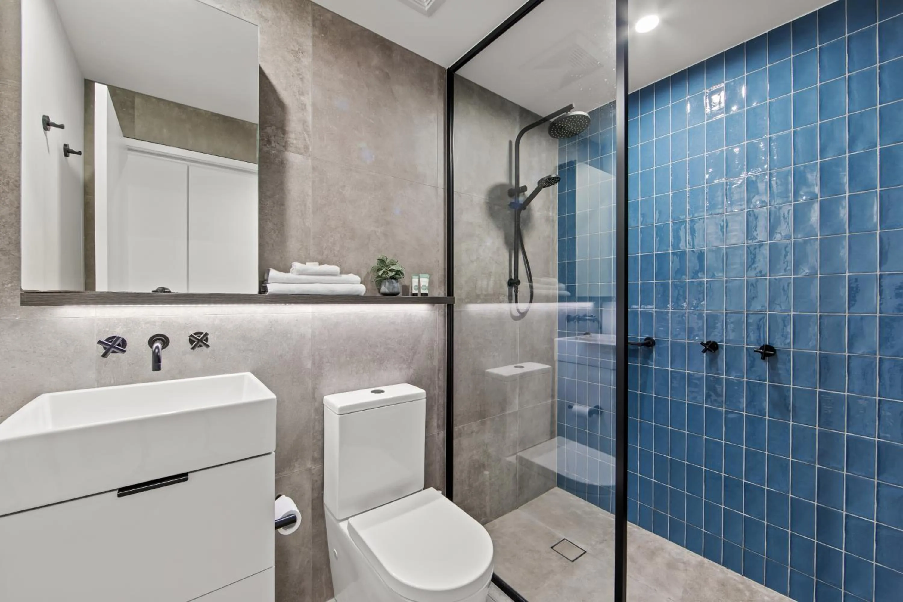 Bathroom in Fortitude Valley Apartments by CLLIX