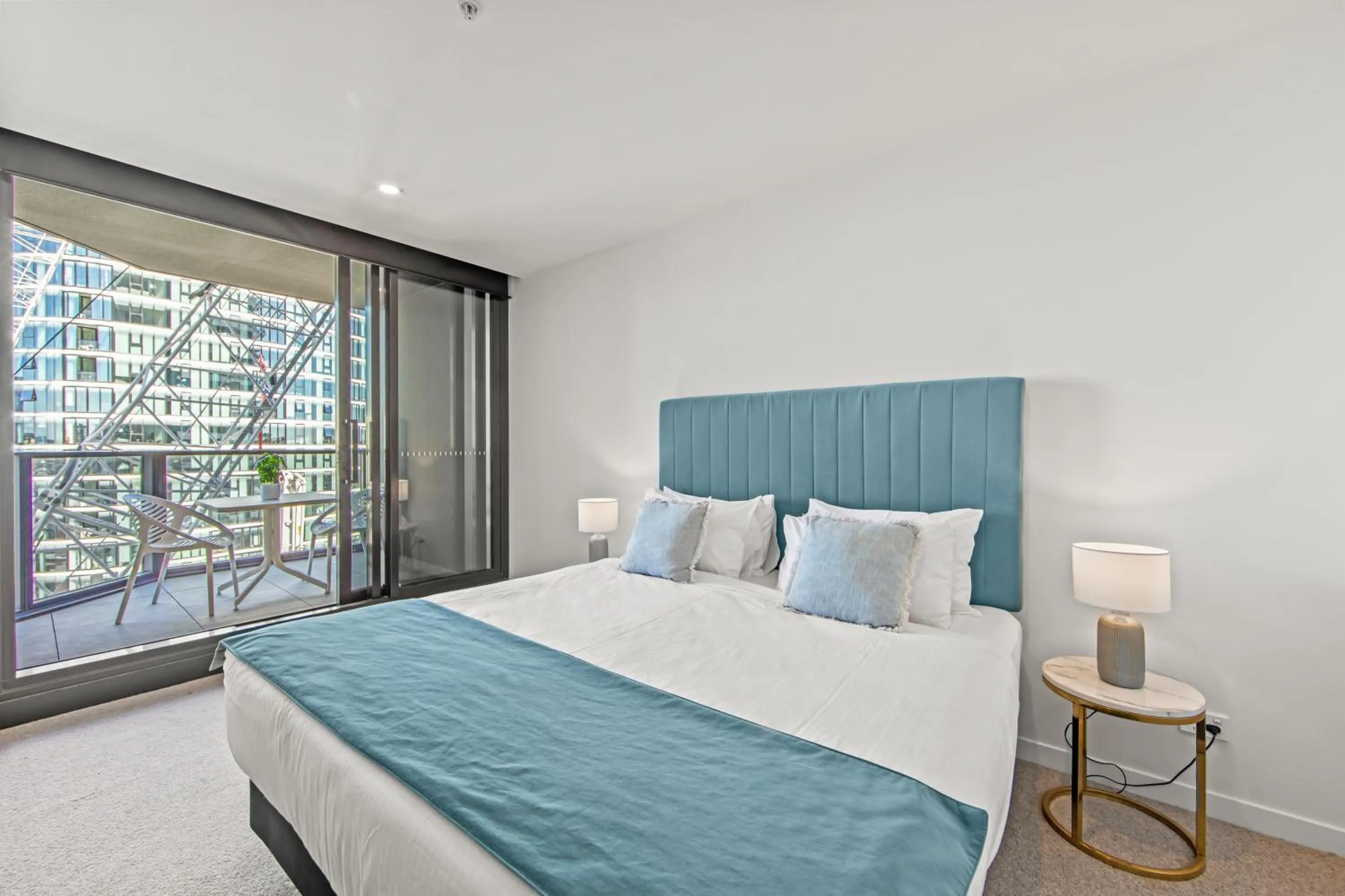 Bed in Fortitude Valley Apartments by CLLIX