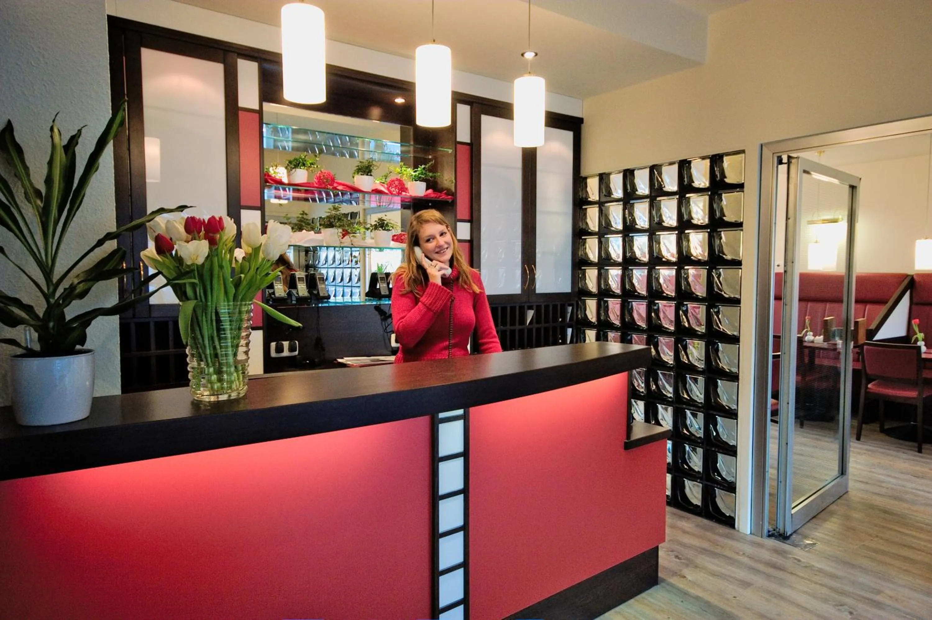 Lobby or reception in Hotel Wiking