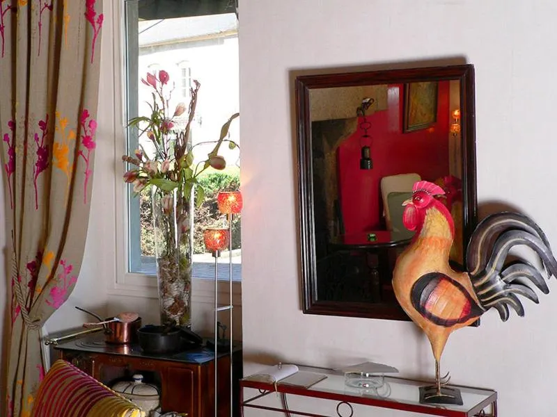 Decorative detail in Logis Hotel Restaurant Nougier