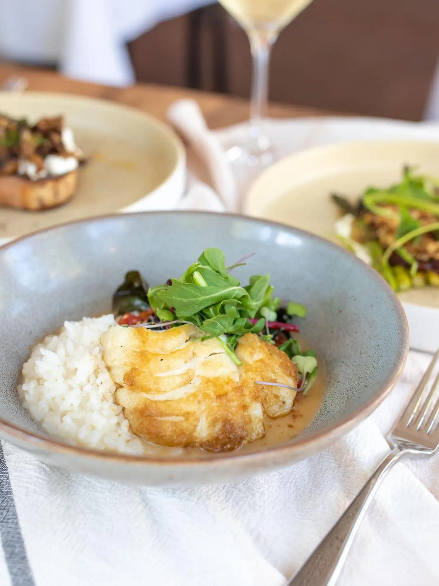 Food and drinks in The Monte Vista Hotel