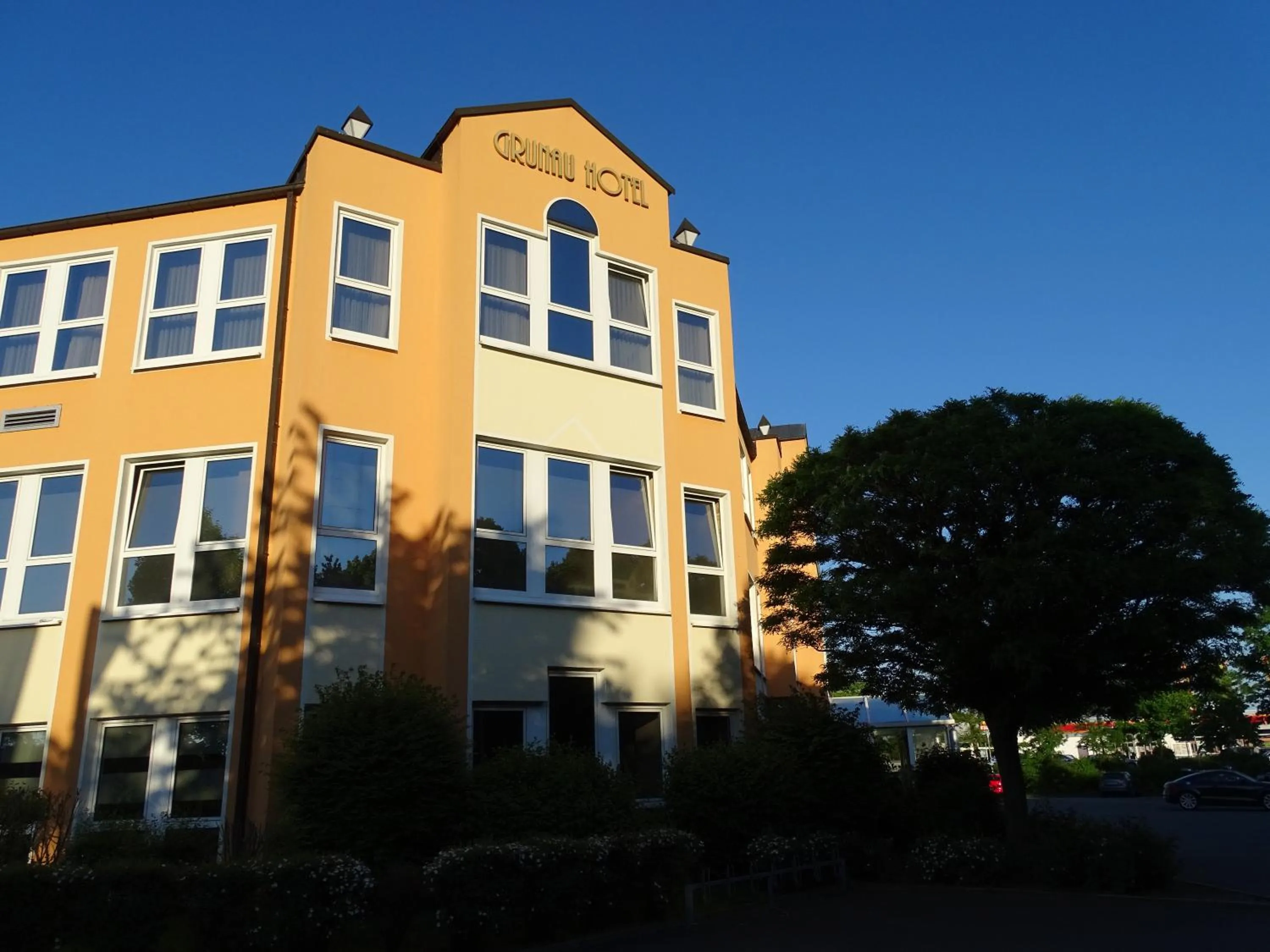 Facade/entrance in Grunau Hotel