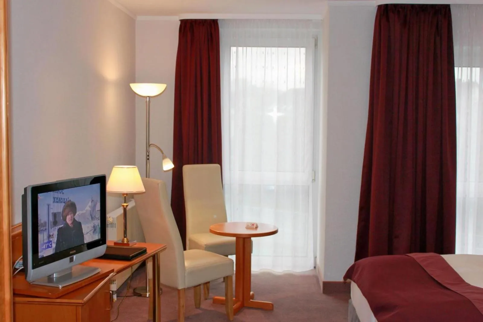 Photo of the whole room, Bed in Grunau Hotel