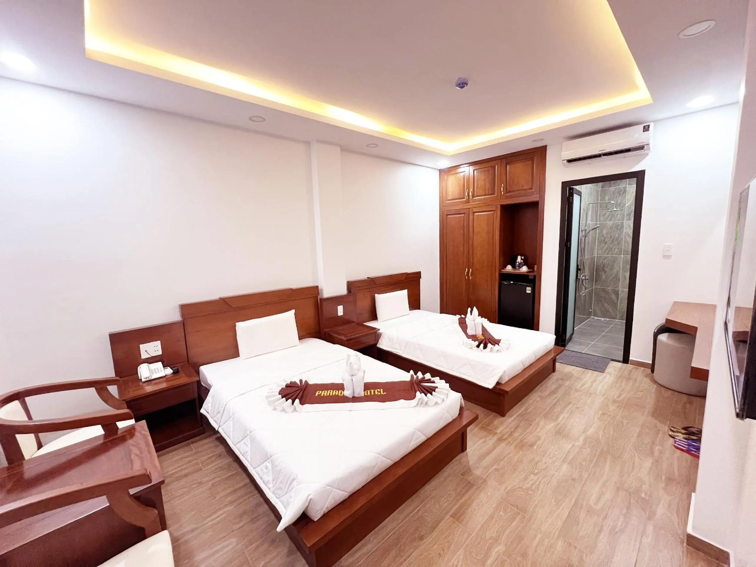 Seating area, Bed in Paradise Cu Chi Hotel