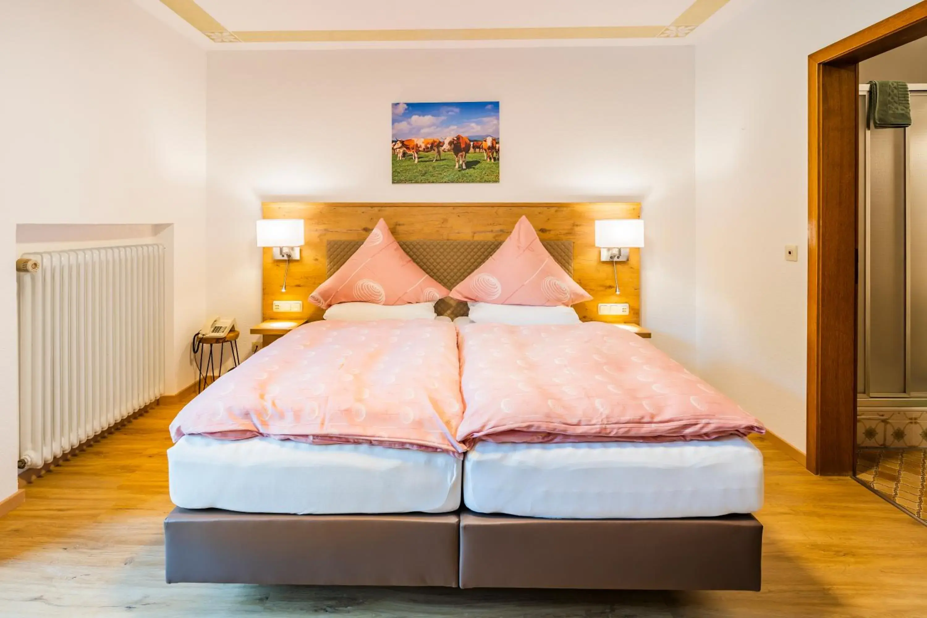 Standard Double Room with Balcony in Hotel-Pension-Ostler Standard Double Room with Balcony in Hotel-Pension-Ostler
