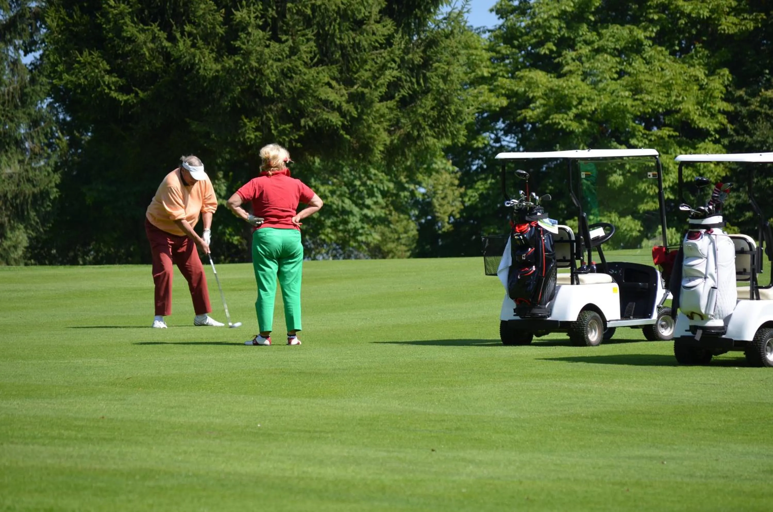 Golfcourse in Hotel-Pension-Ostler