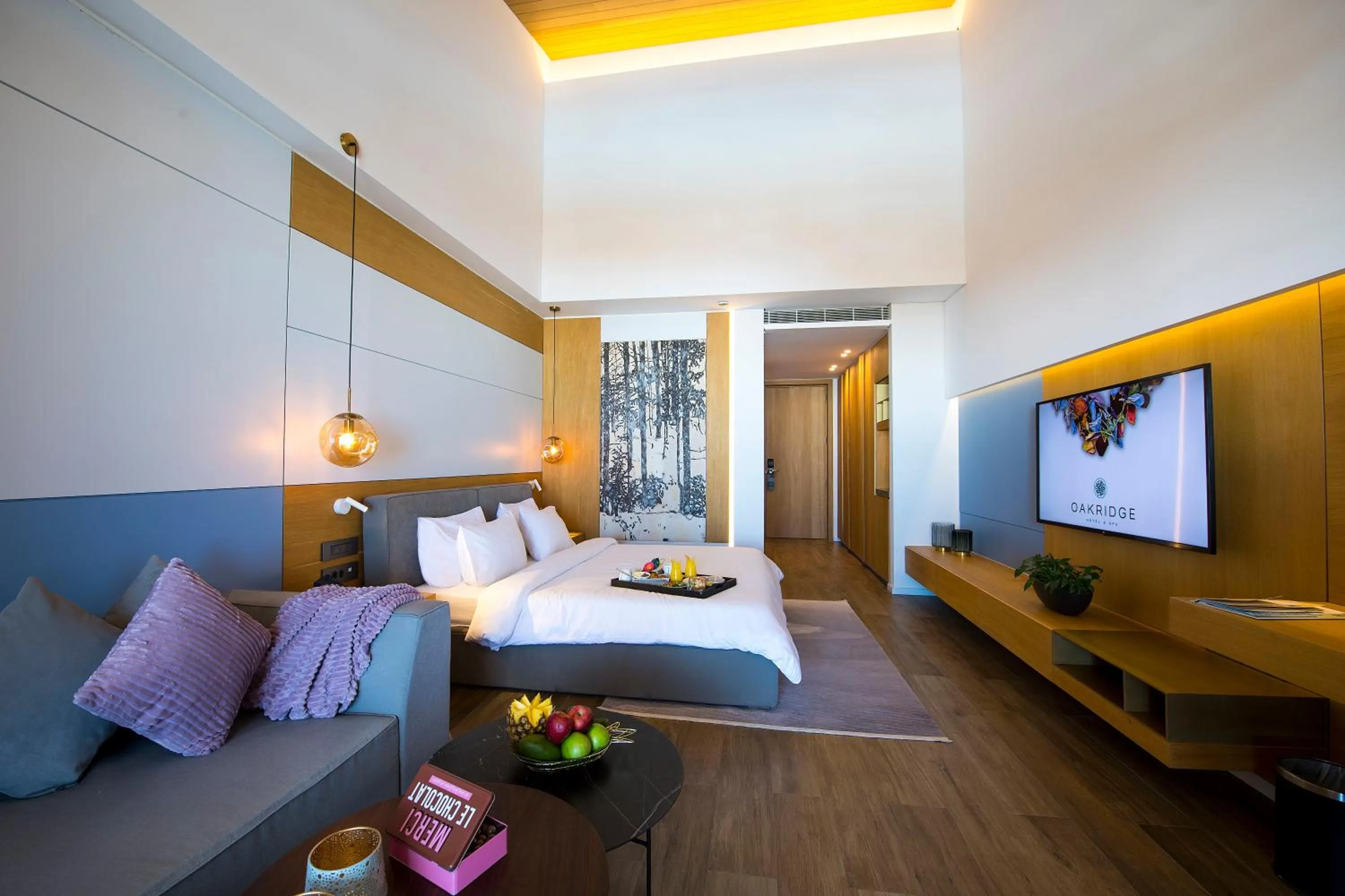 Decorative detail, Bed in Oakridge Hotel & Spa