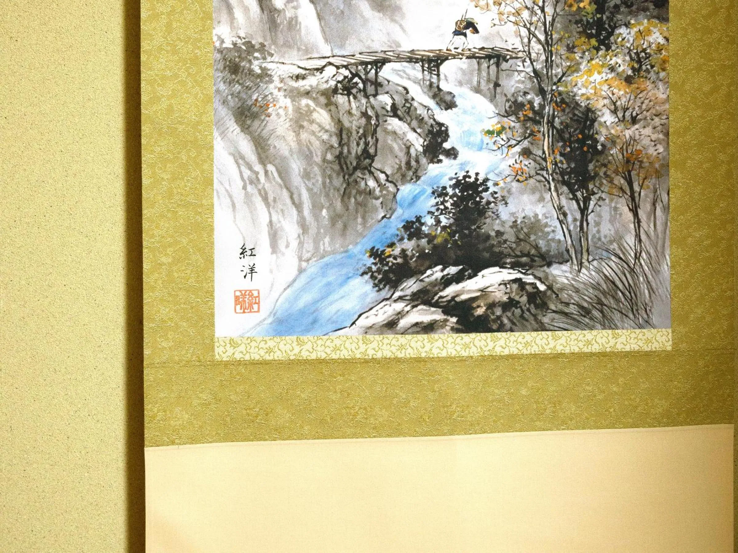 Decorative detail in Connect inn Gion-Bishamoncho