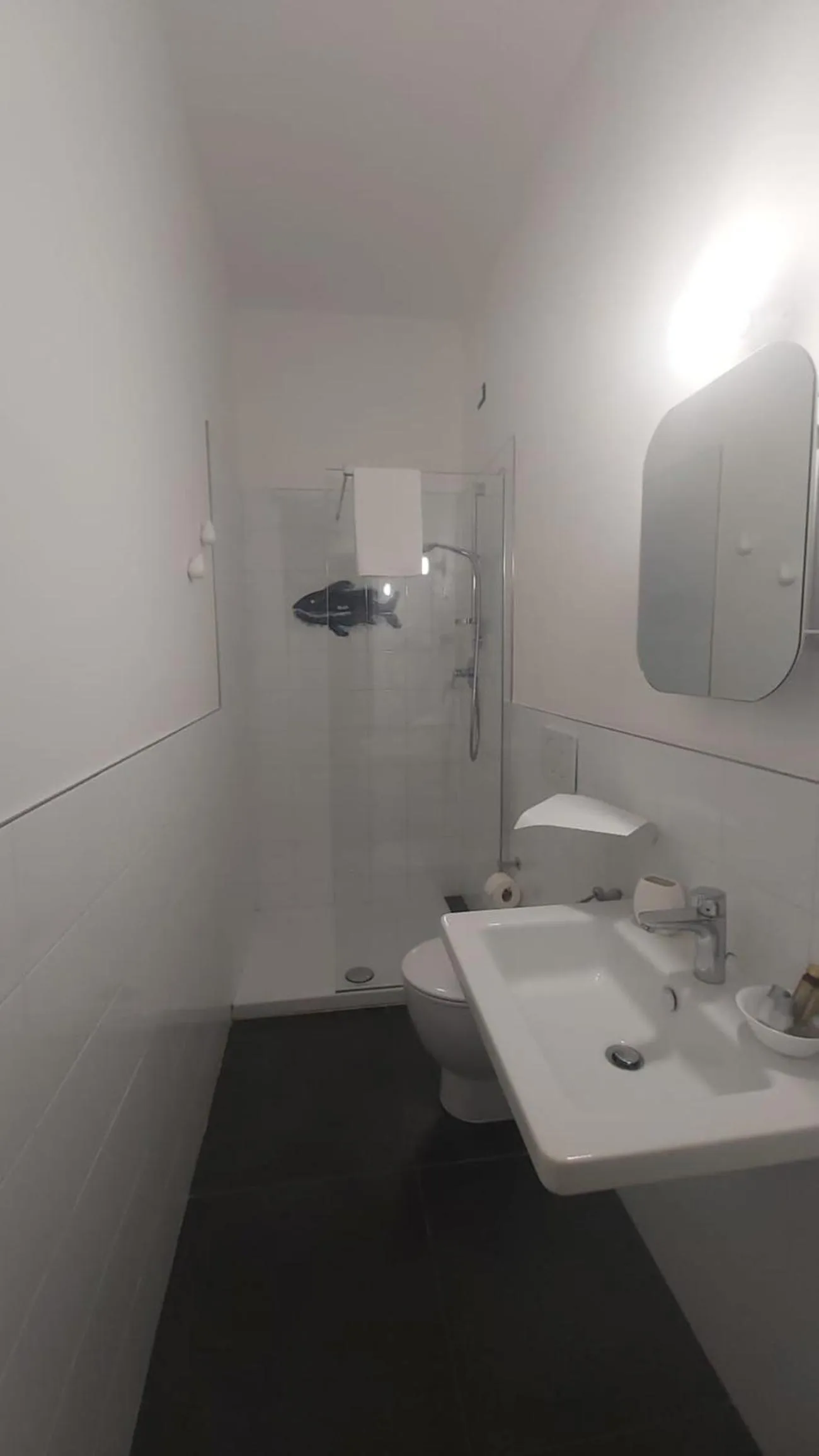 Shower in Street Art Inn Florence