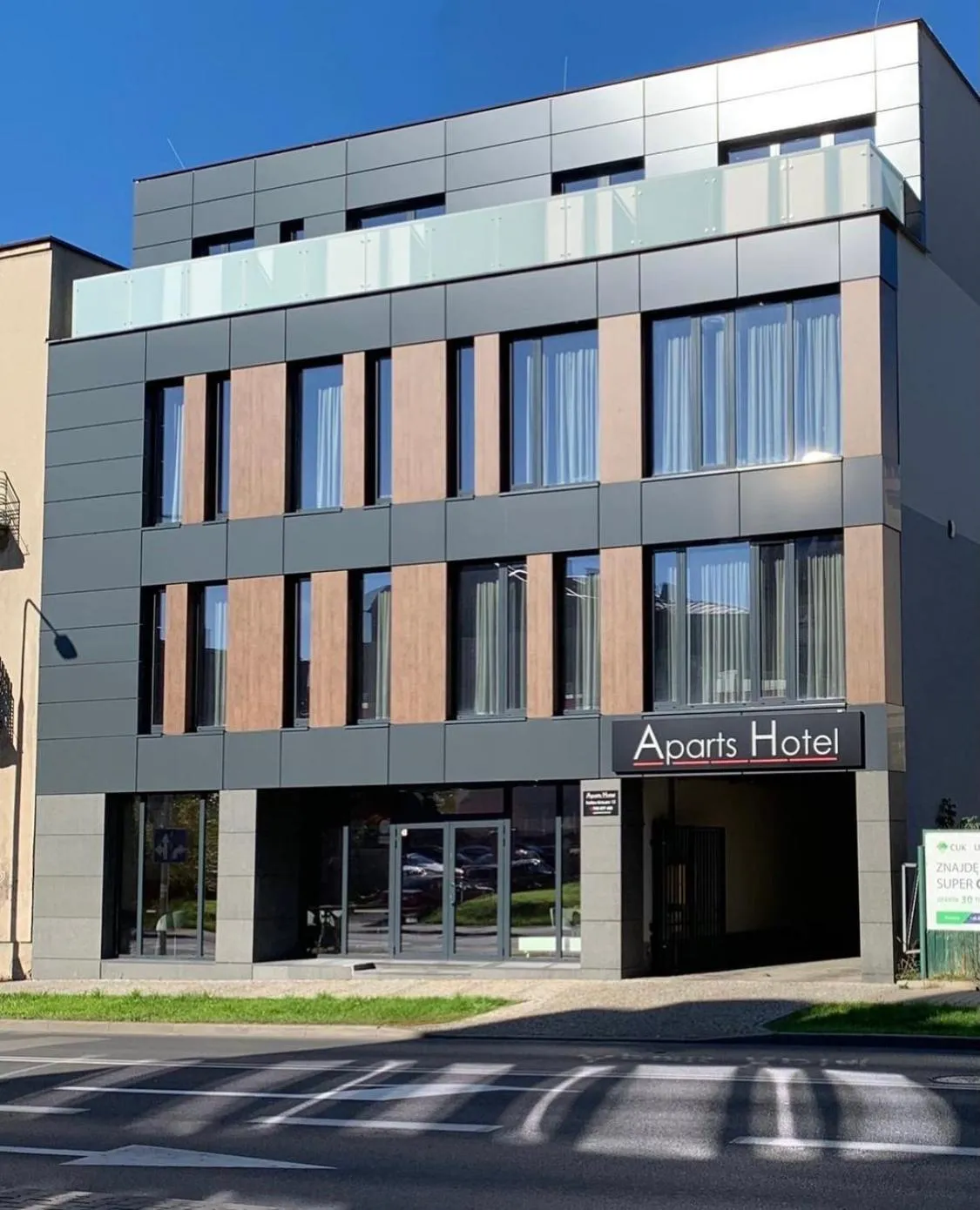 Property building in Aparts Hotel Radom