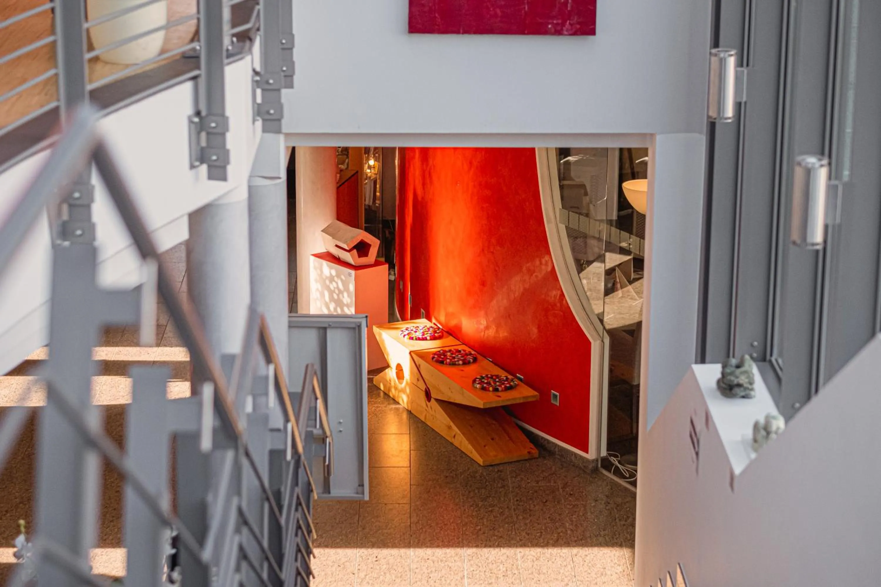 Lobby or reception, Bed in Hotel Am Froschbächel