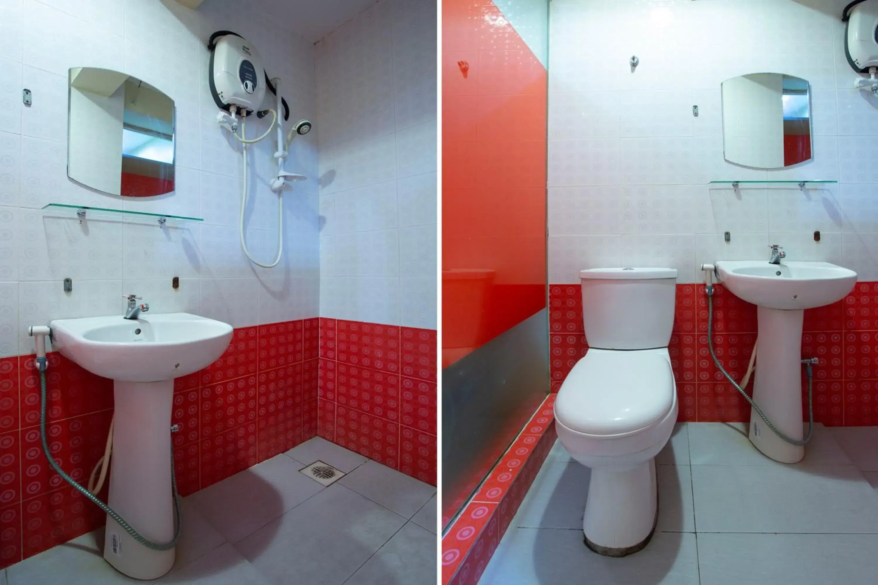 Bathroom in Super OYO Capital O 90125 Hotel Grand Orchard