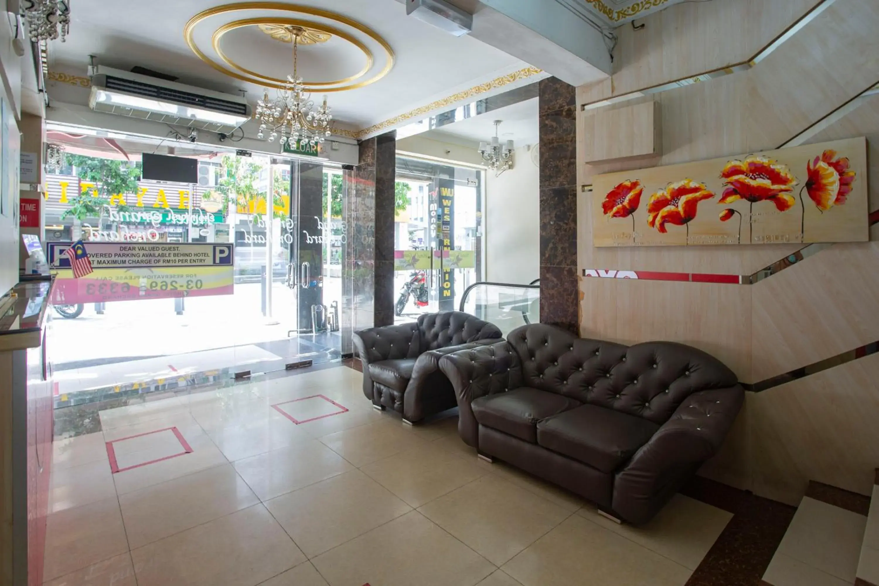 Lobby or reception, Lobby/Reception in Super OYO Capital O 90125 Hotel Grand Orchard