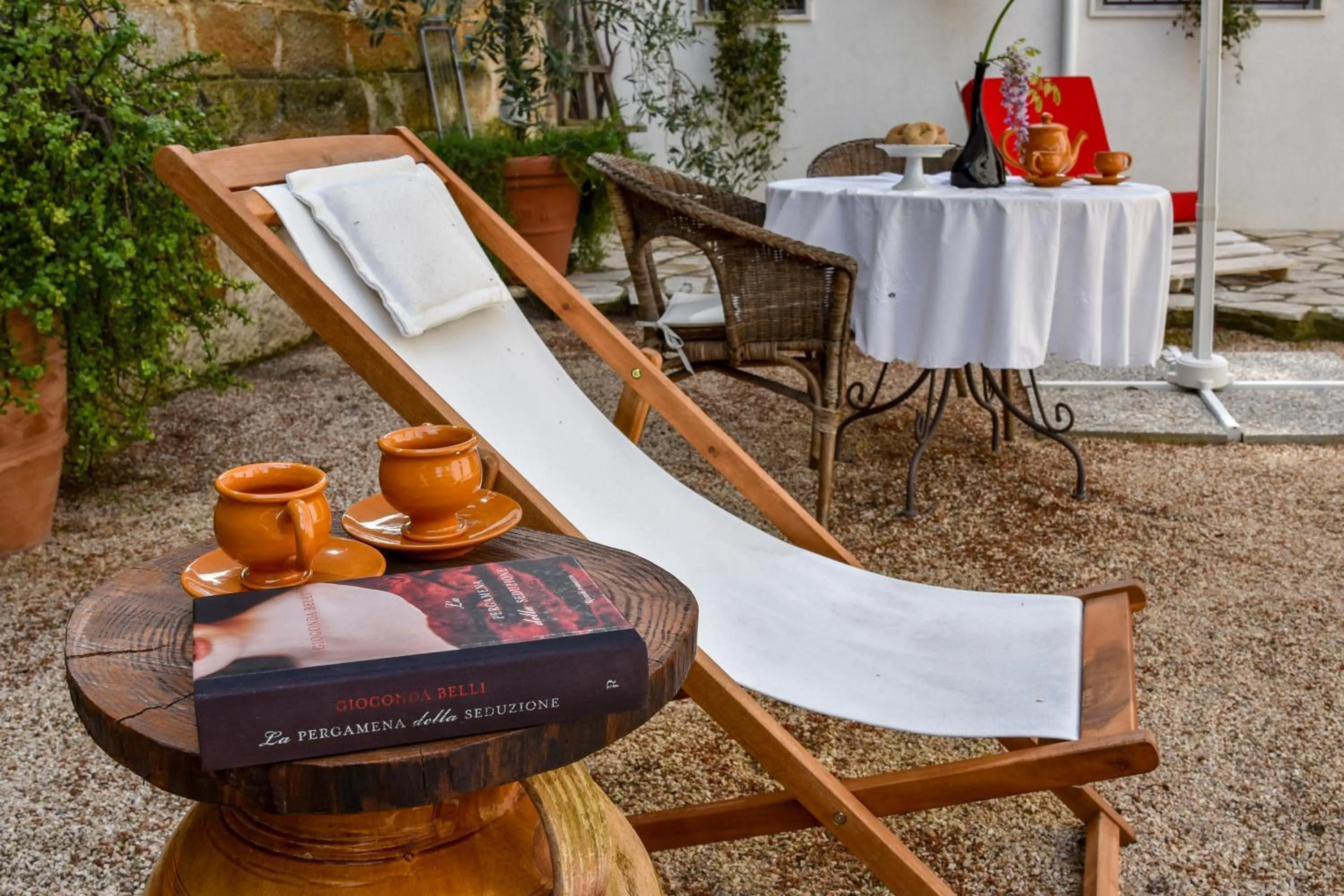 Garden in Antica Casina B&B di Charme