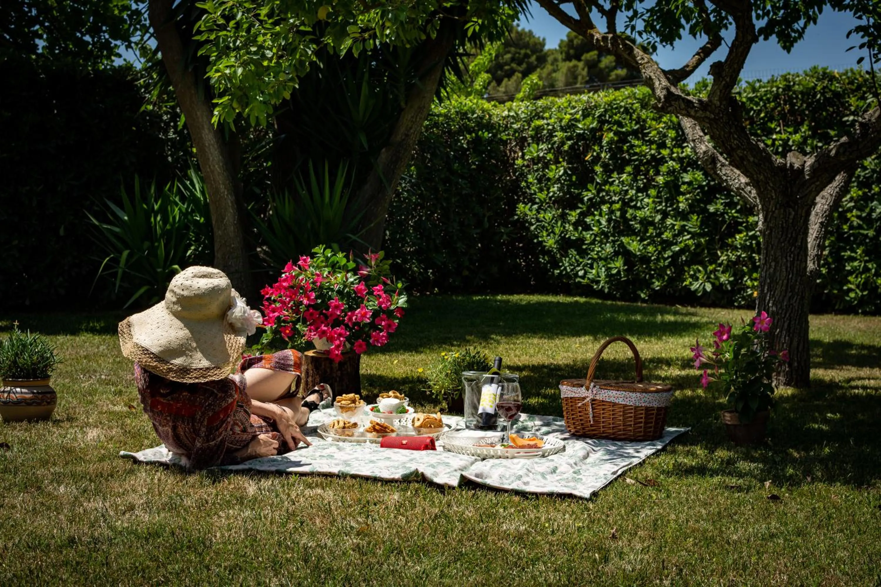 Garden in Antica Casina B&B di Charme