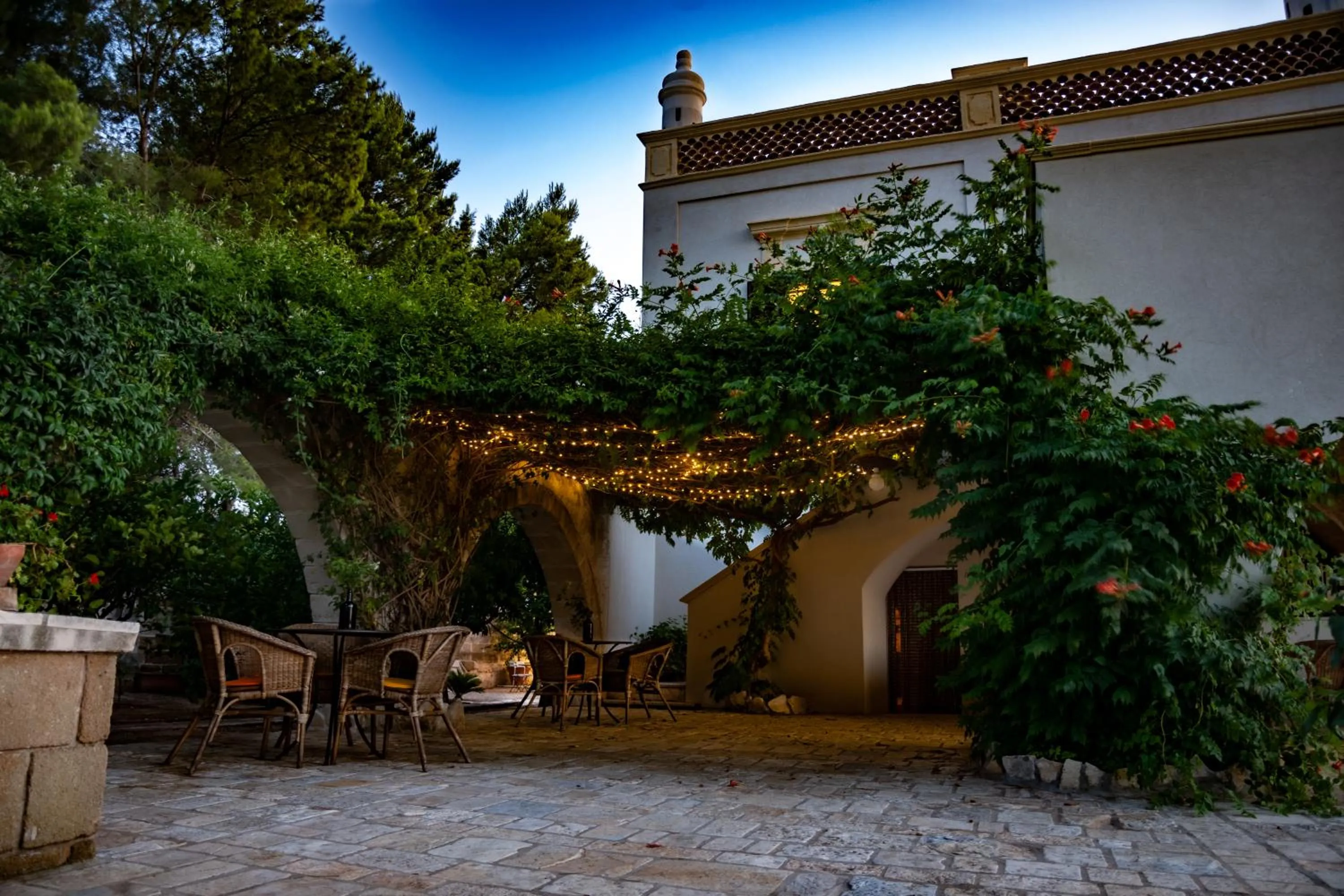 Patio in Antica Casina B&B di Charme