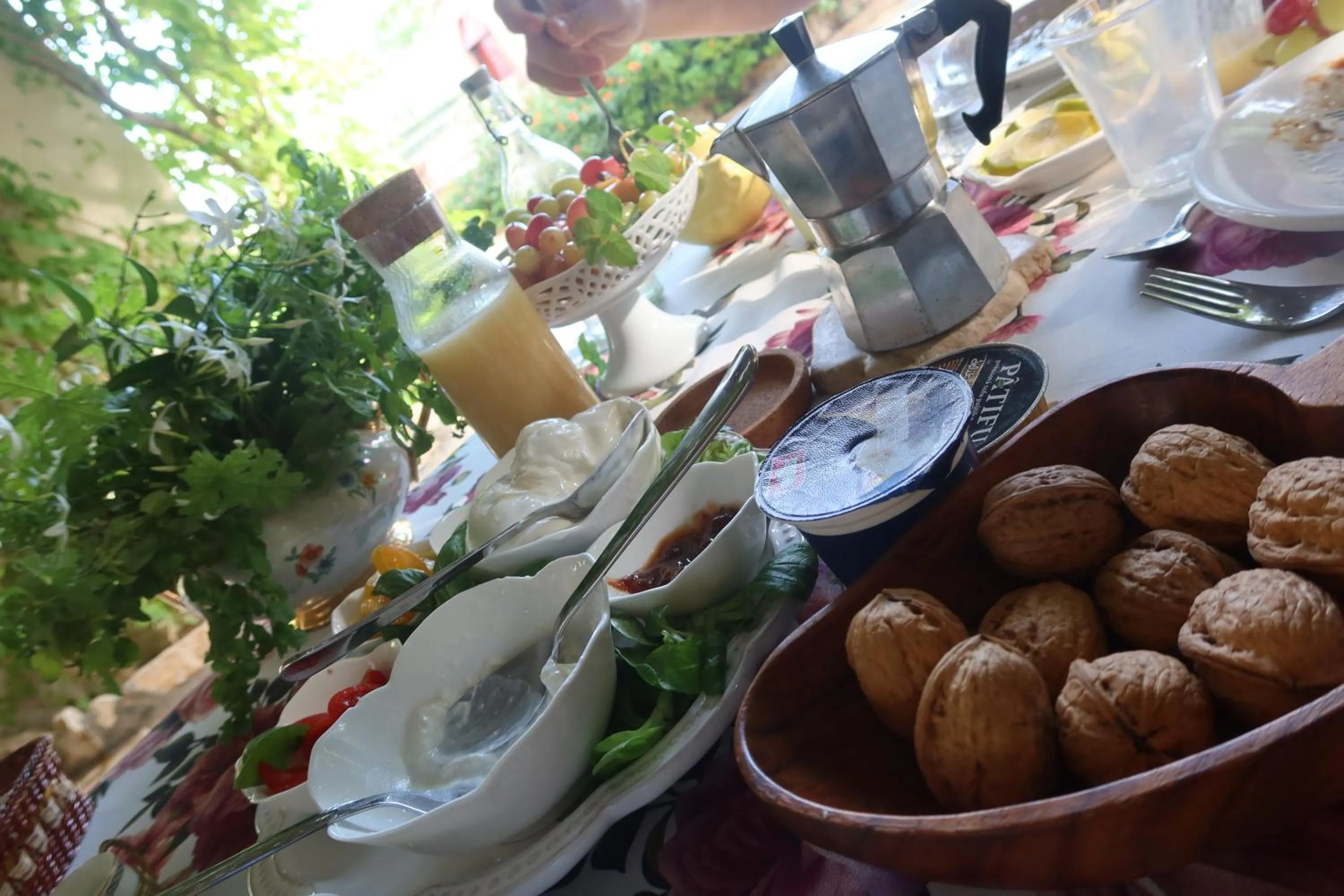 Continental breakfast in Antica Casina B&B di Charme